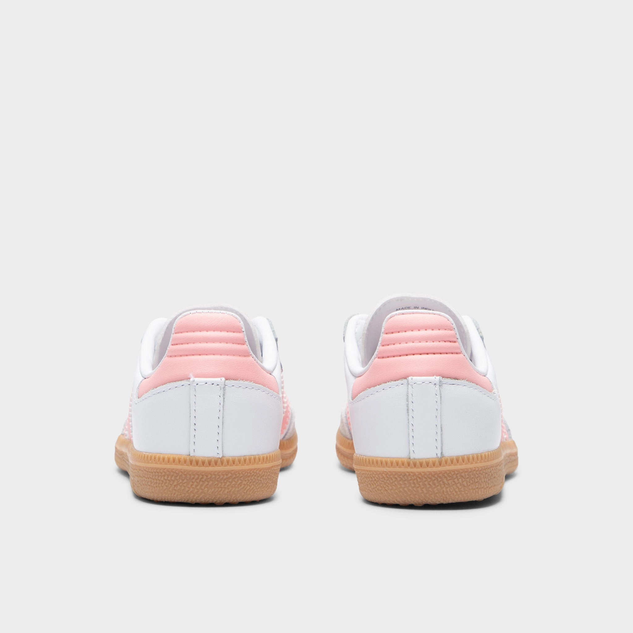 adidas Children's Samba OG Footwear White / Semi Pink Spark - Gum