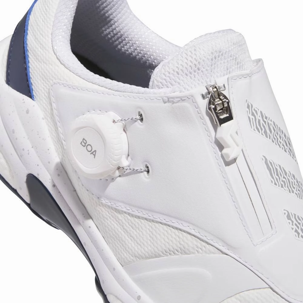Adidas CodeChaos BOA 25 Spikeless Golf Shoes Cloud White/Silver Metallic/Collegiate Navy - 25 Men