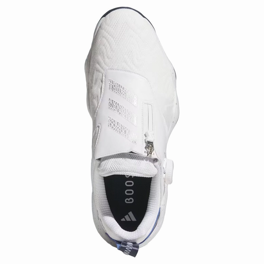 Adidas CodeChaos BOA 25 Spikeless Golf Shoes Cloud White/Silver Metallic/Collegiate Navy - 25 Men