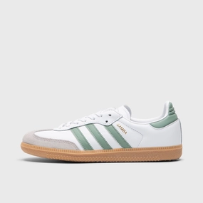 adidas Juniors' Samba OG Footwear White / Silver Green - Gum