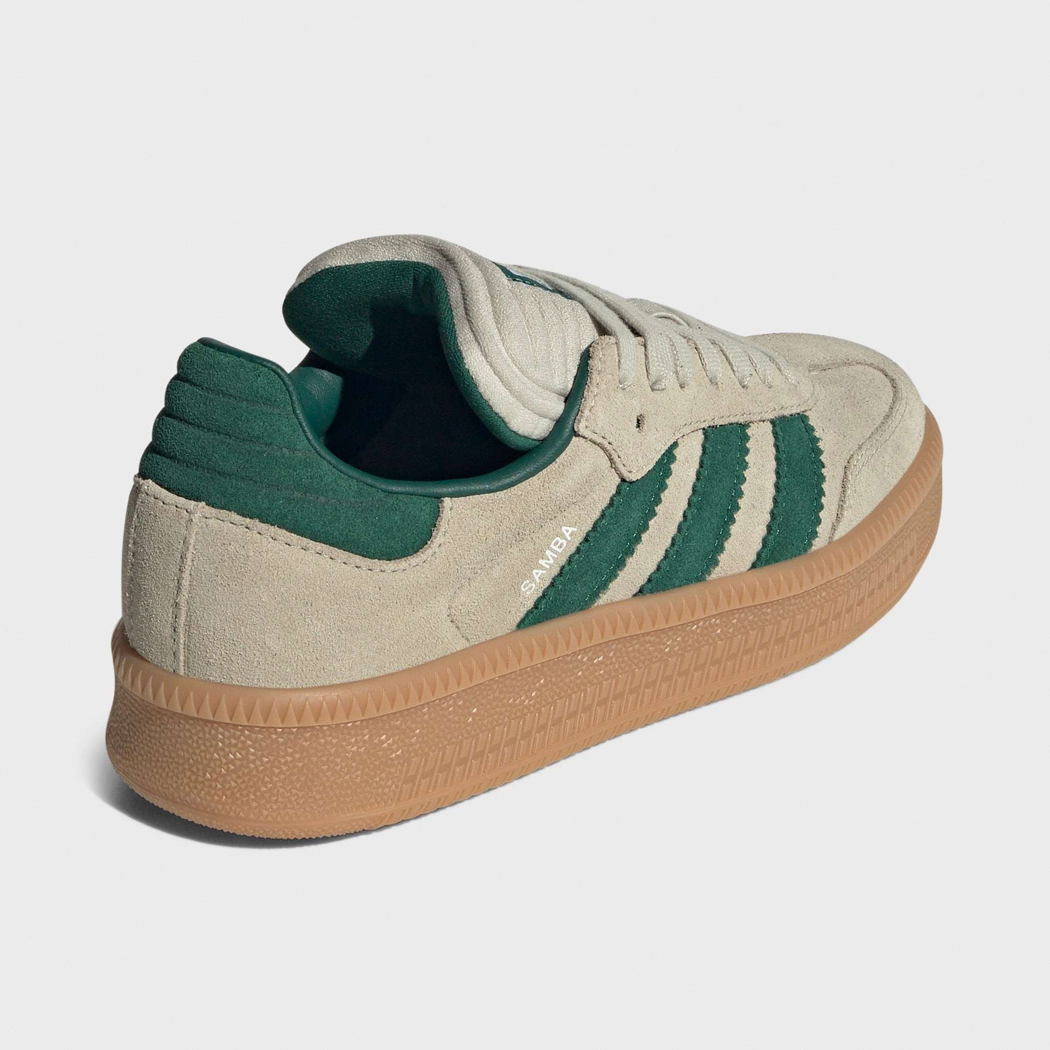adidas Juniors' Samba XLG Tan / Green