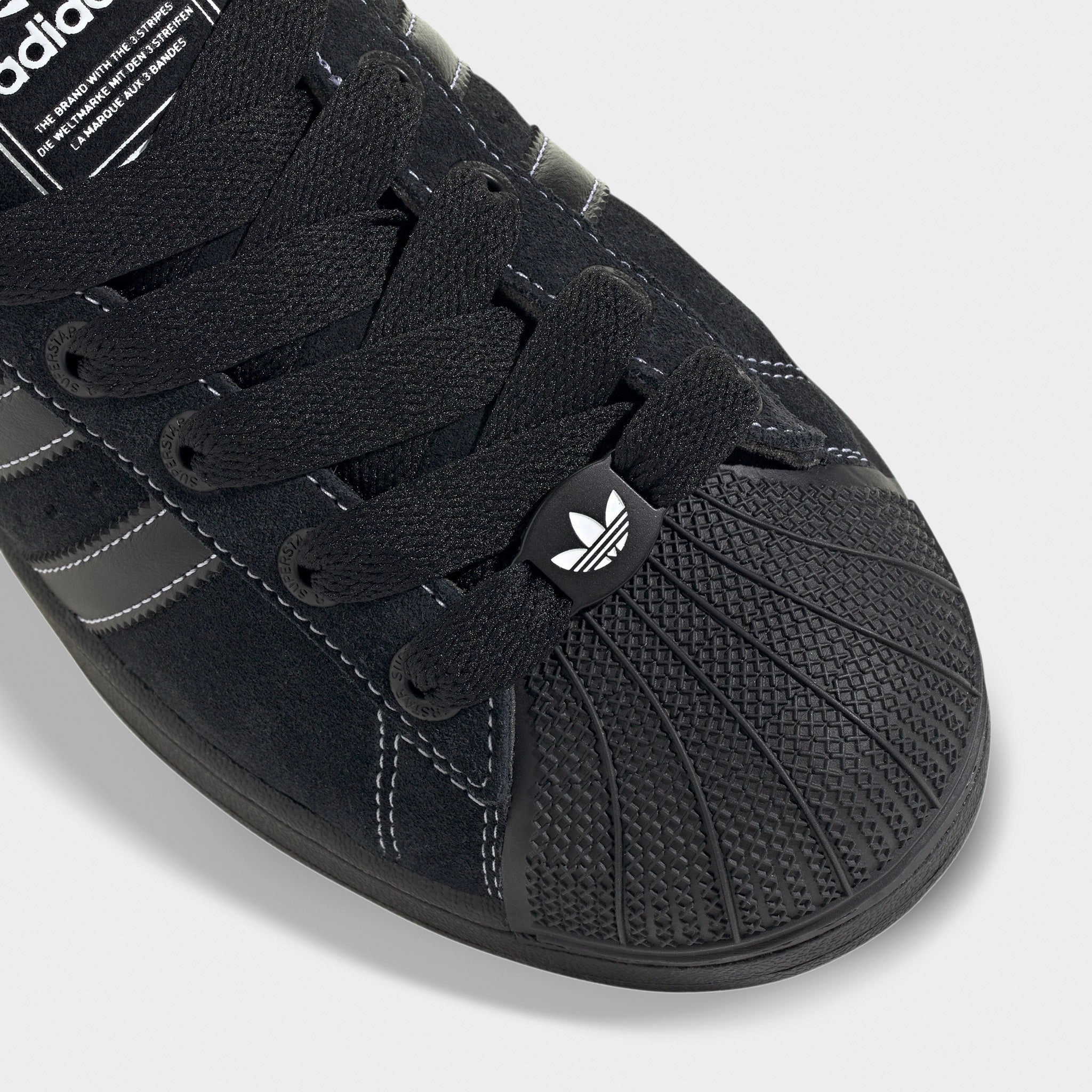 adidas Superstar II Black / Black