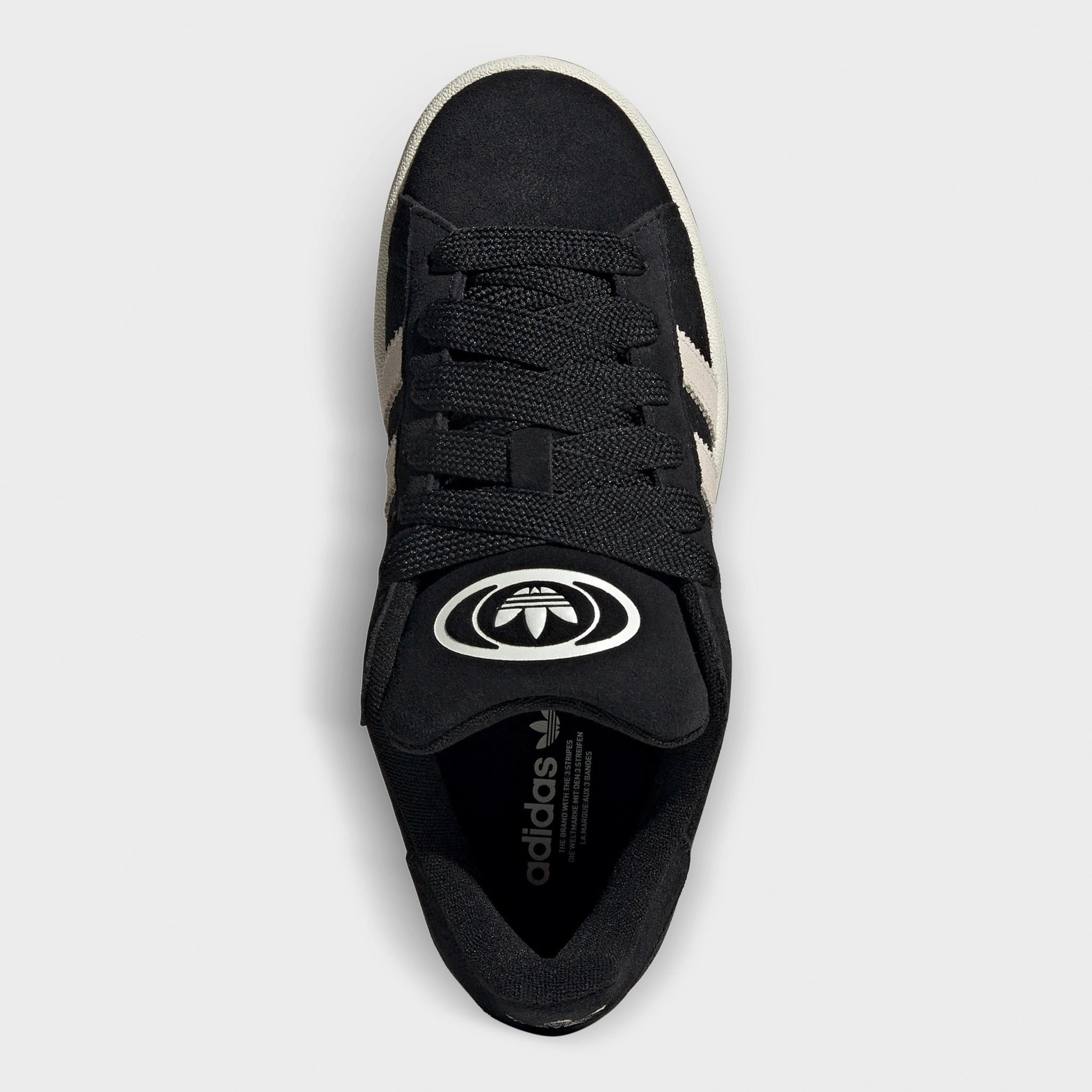 adidas Women's Campus 00s Core Black / Cream White - Wonder White