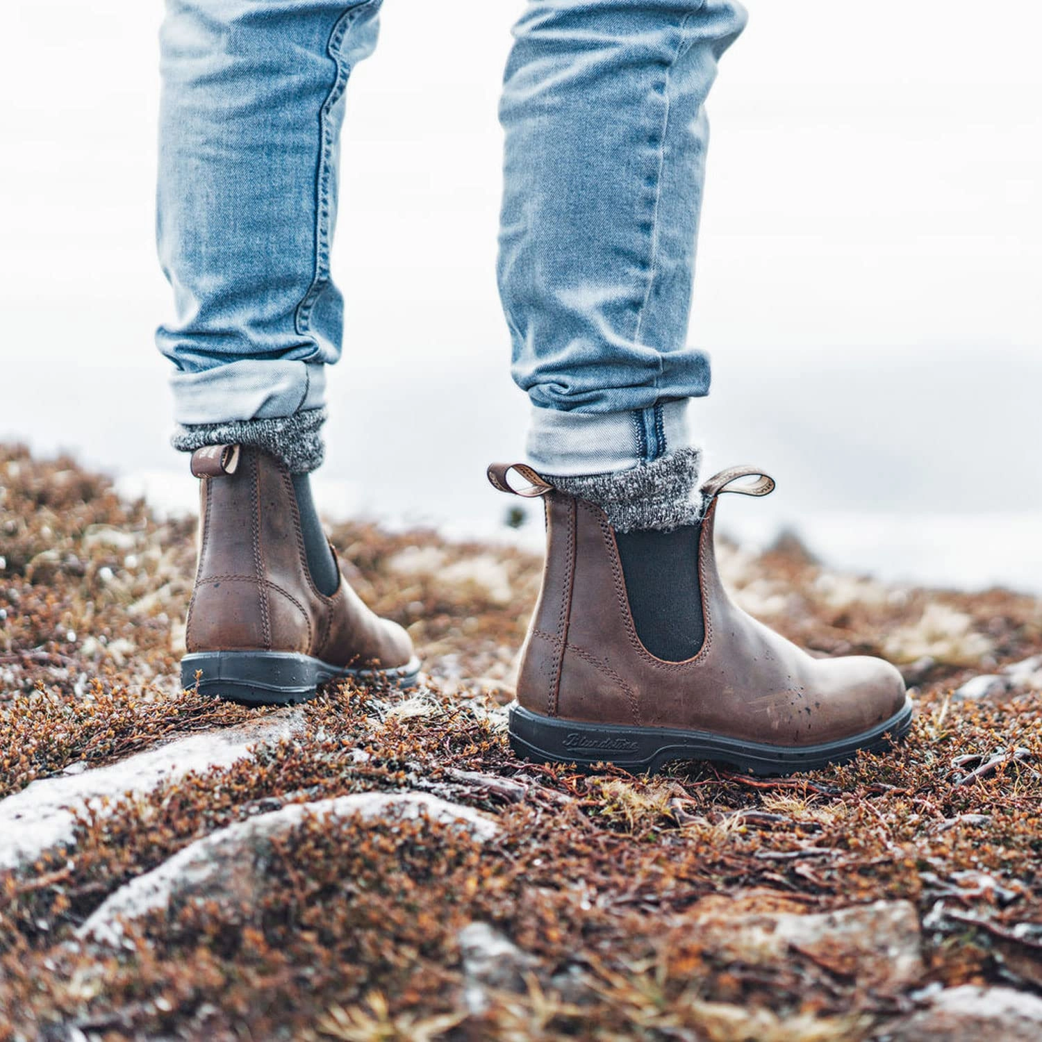 Blundstone Herren Classic 550 Series Chelsea Boot. Antique Brown. 38.5 EU