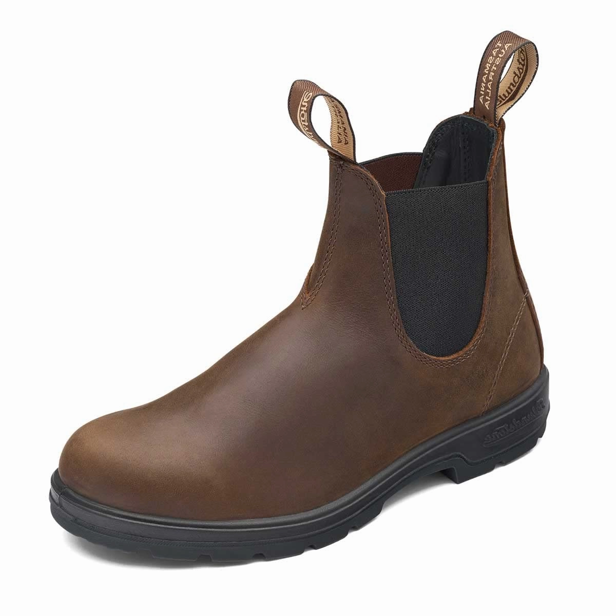 BLUNDSTONE Unisex Classic 550 Series Chelsea Boot. Antique Brown. 37.5 EU