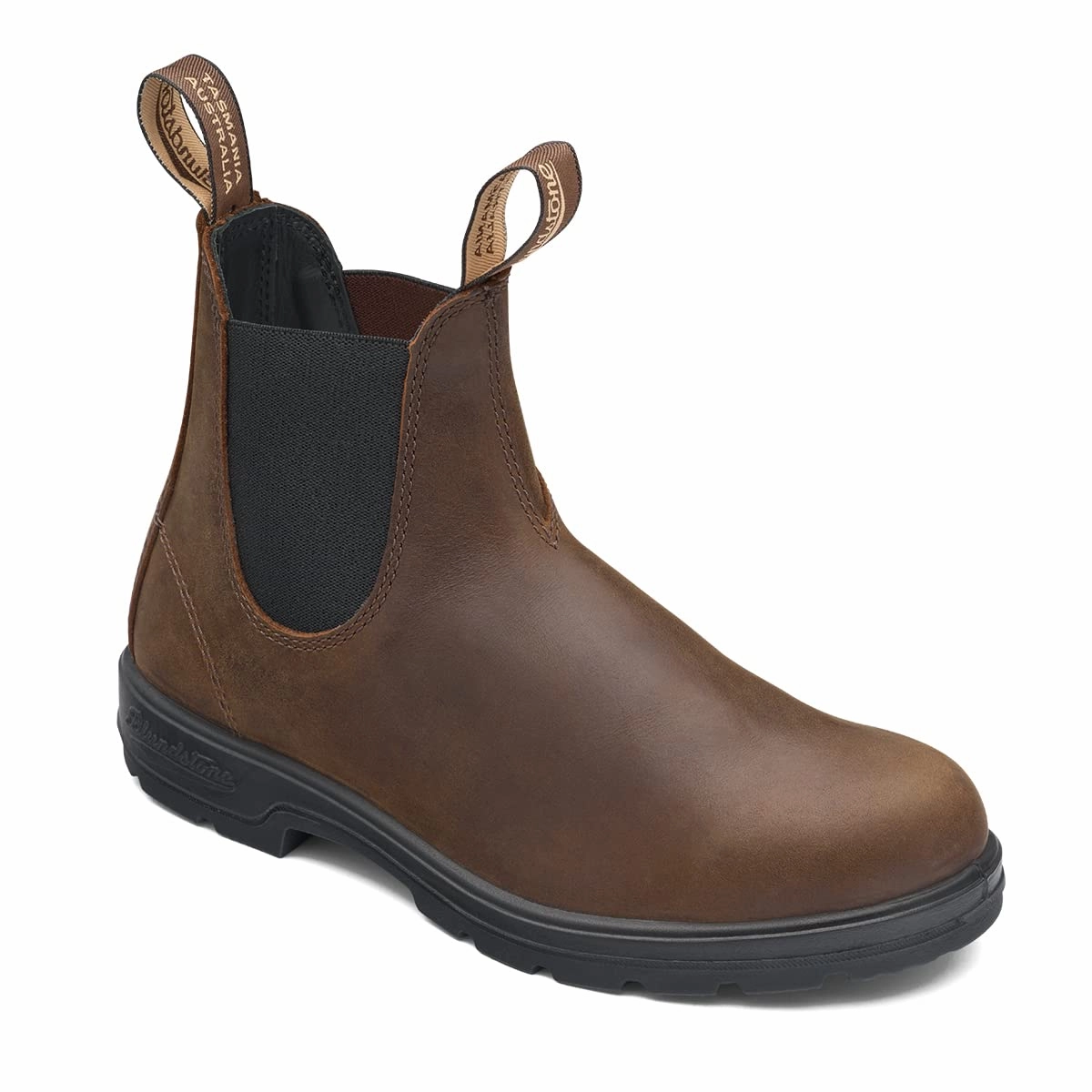 BLUNDSTONE Unisex Classic 550 Series Chelsea Boot. Antique Brown. 37.5 EU