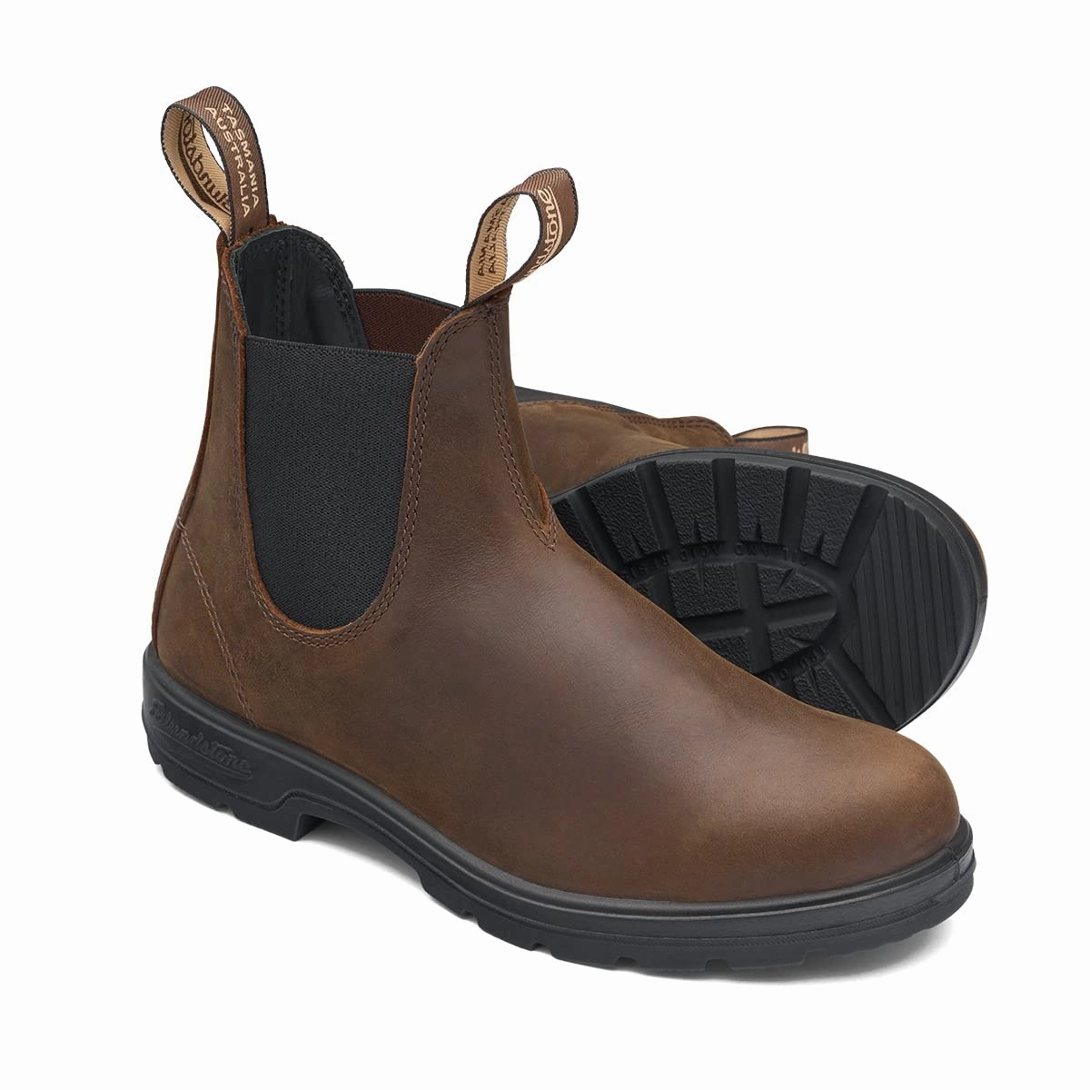 BLUNDSTONE Unisex Classic 550 Series Chelsea Boot. Antique Brown. 37.5 EU