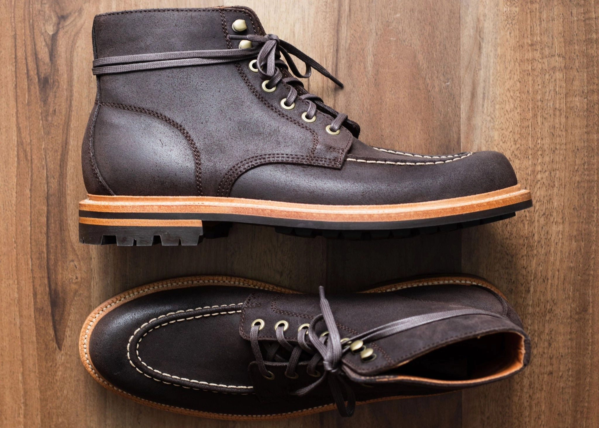 Brass Boot Earth Waxed Commander