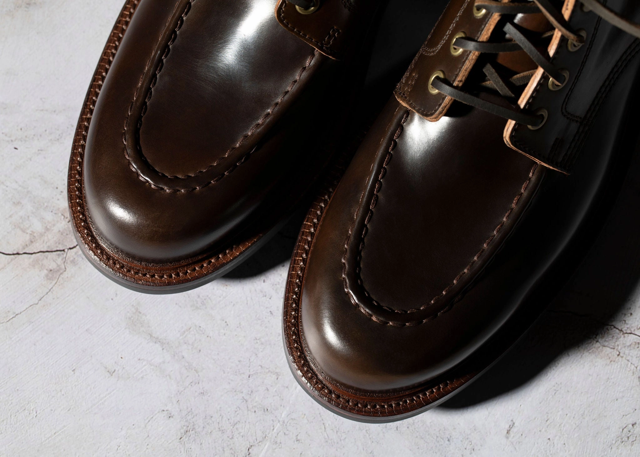 Brass Boot Maduro Shell Cordovan