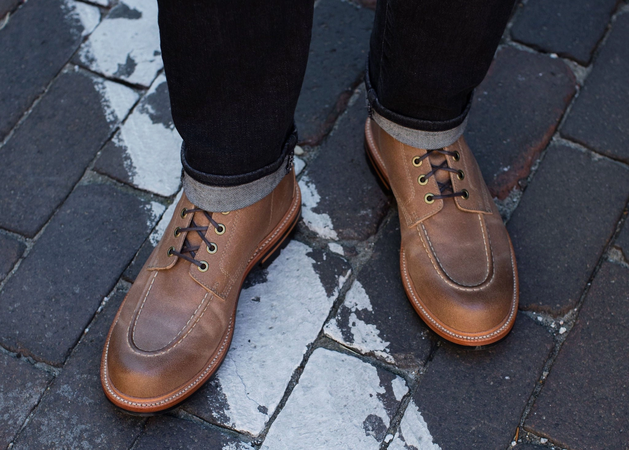 Brass Boot Natural Waxed Commander