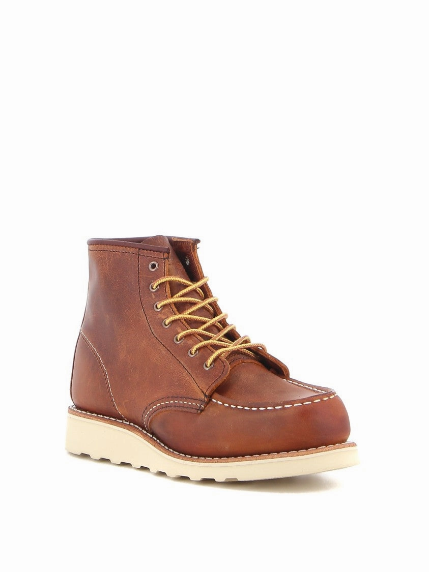 Brown Leather Ankle Boot