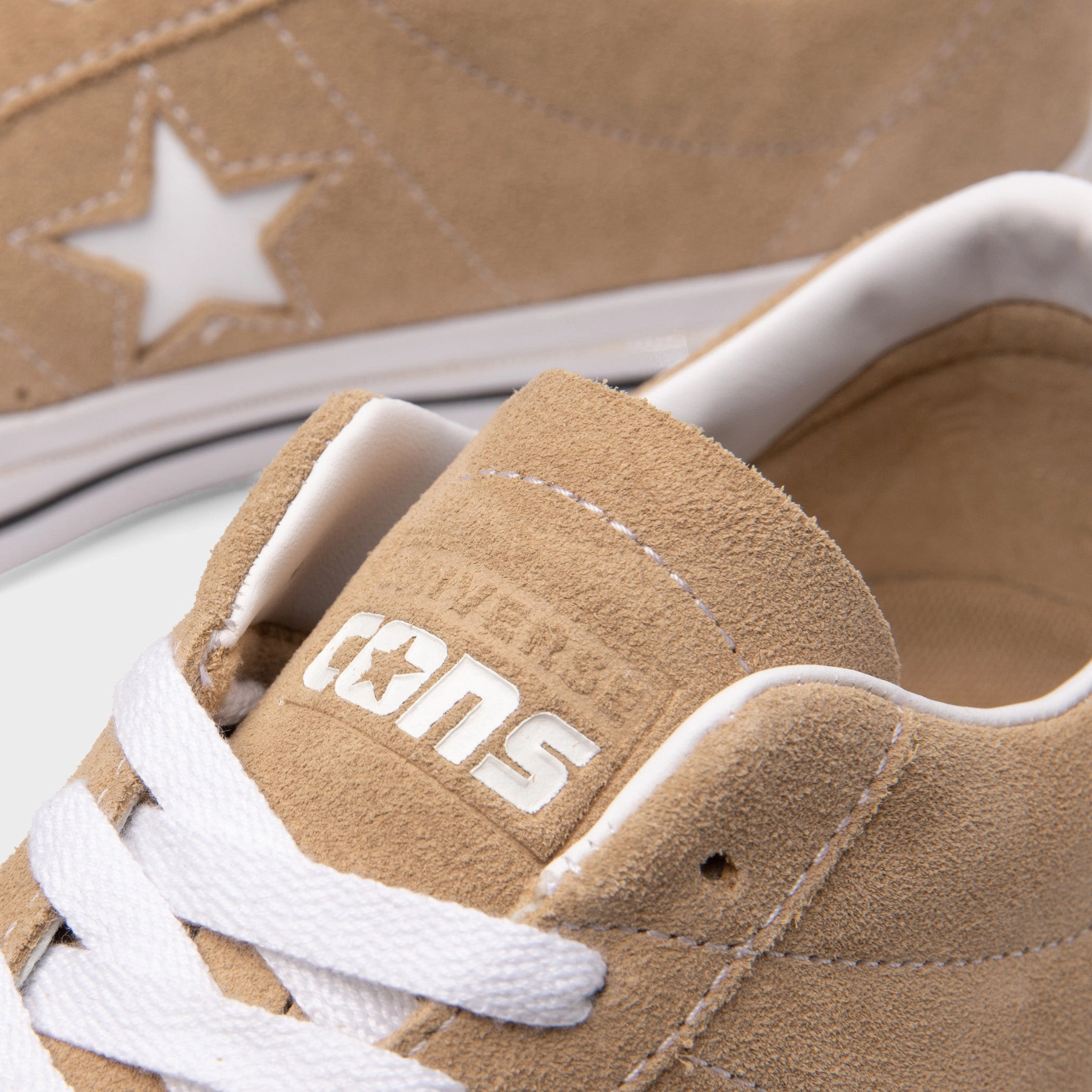 Converse One Star Pro Suede Low Nomad Khaki / Black - White