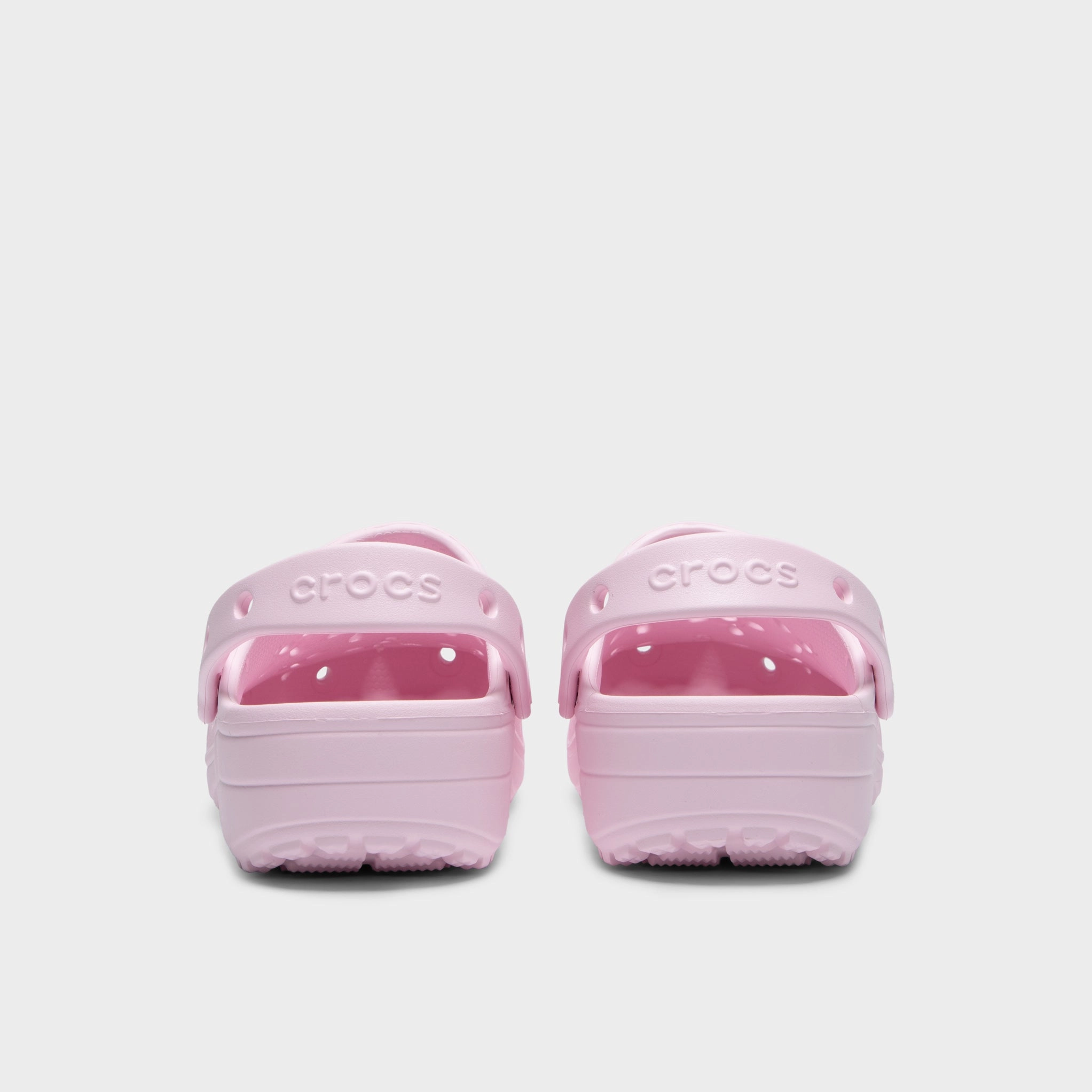 Crocs Women's Classic Floral Cut Out Clog / Pink Milk