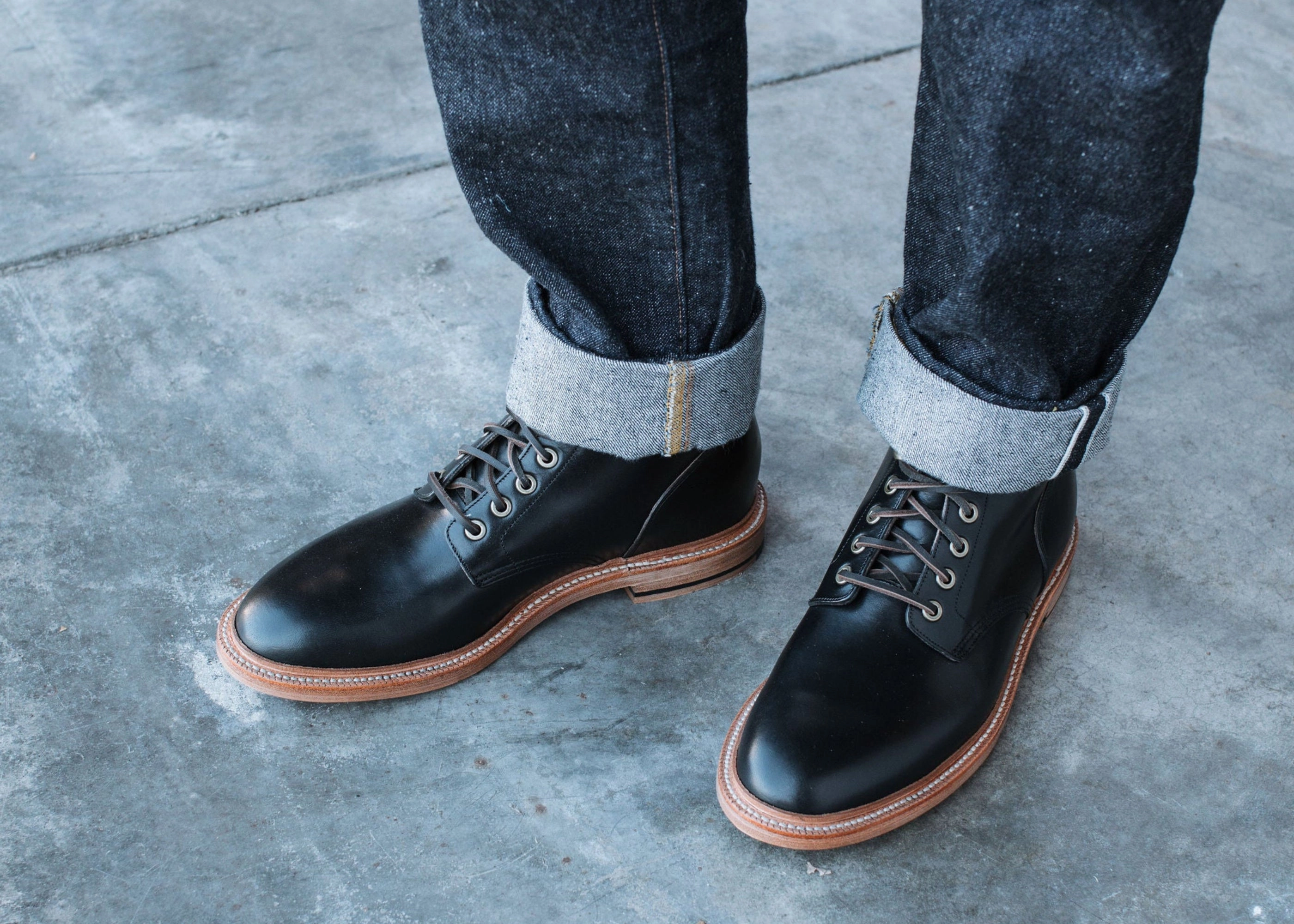 Diesel Boot Black Chromexcel / Leather Outsole