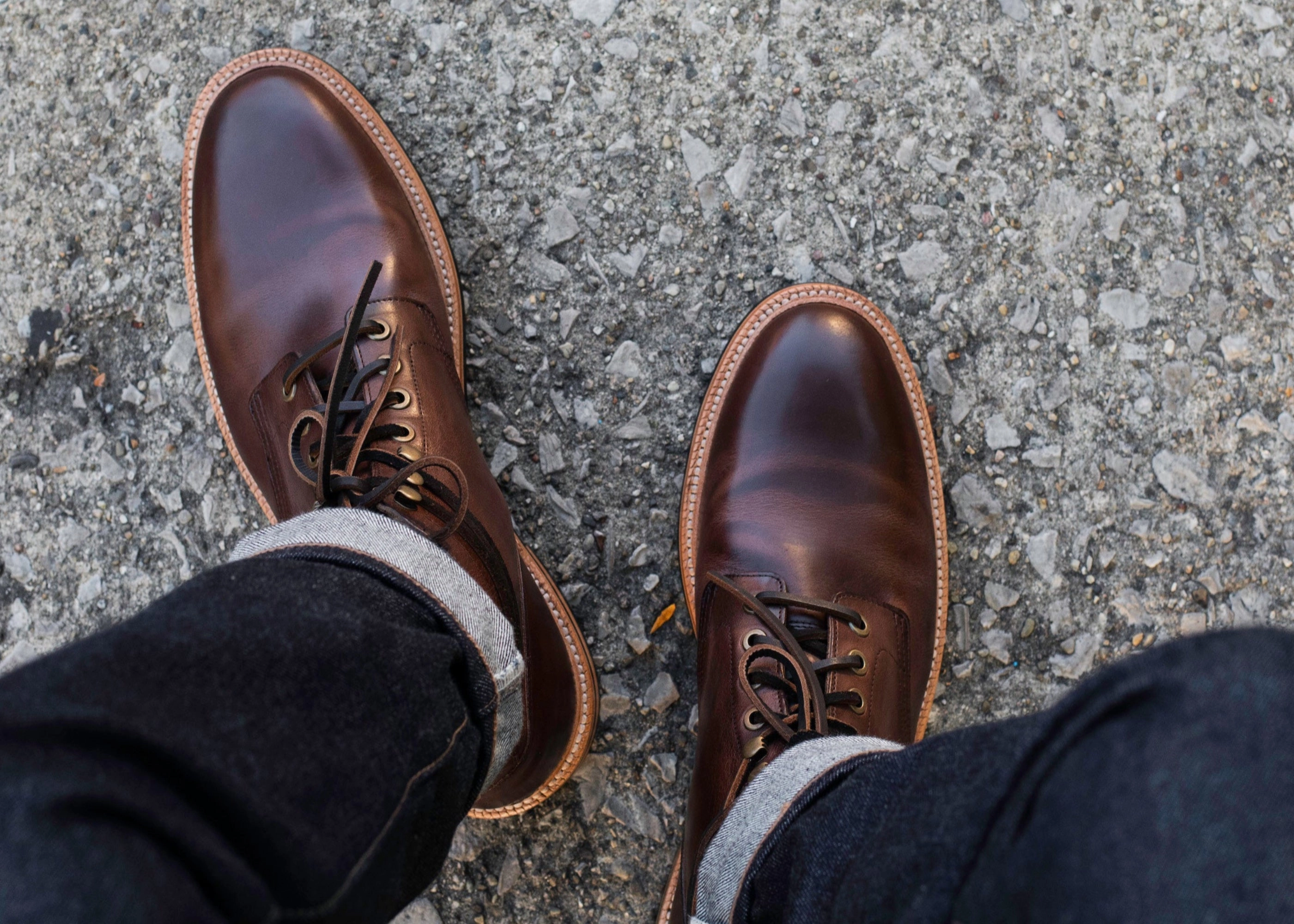 Diesel Boot Crimson Chromexcel