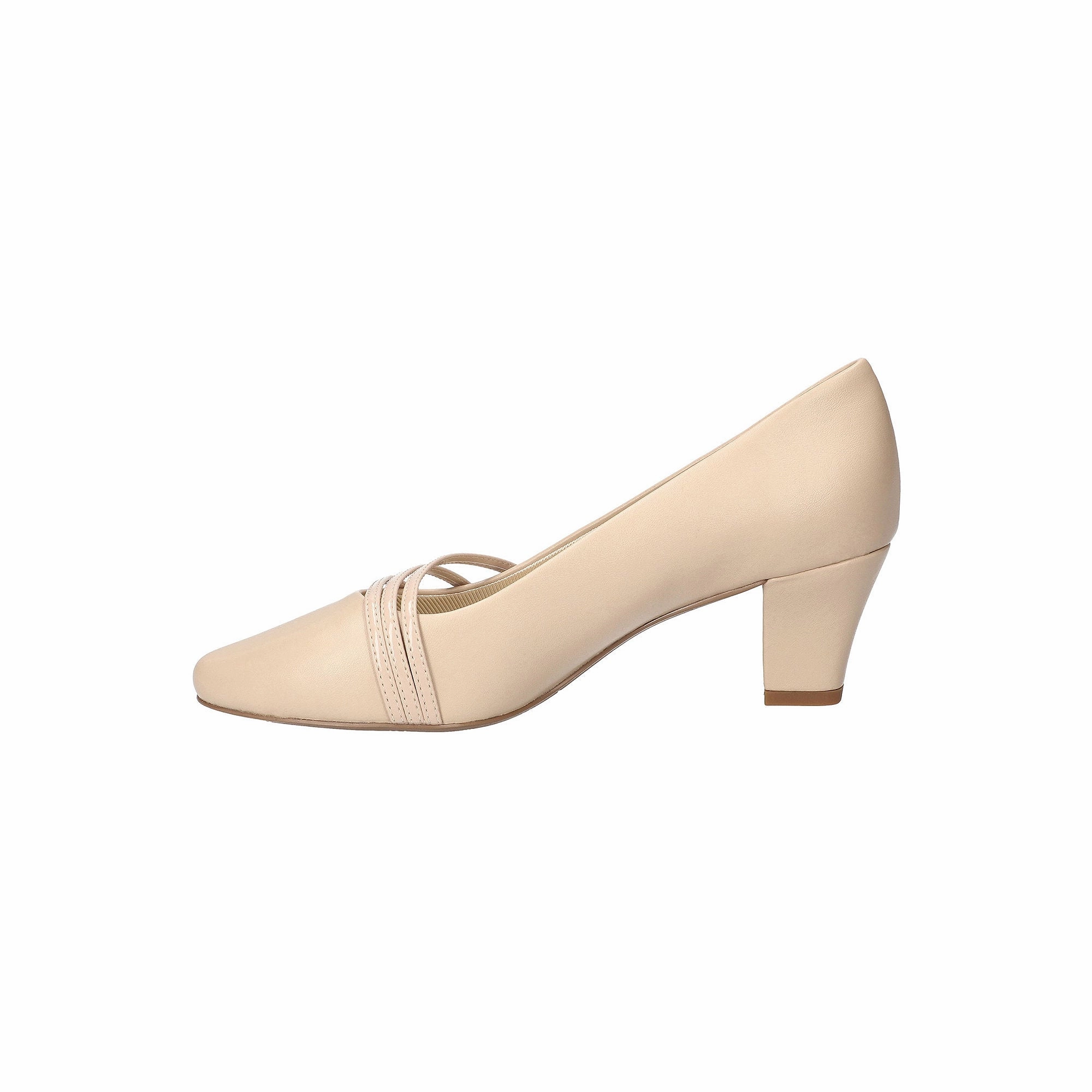 Easy Street Womens Cristiny Stiletto Heel Pumps - NUDE 8 MEDIUM