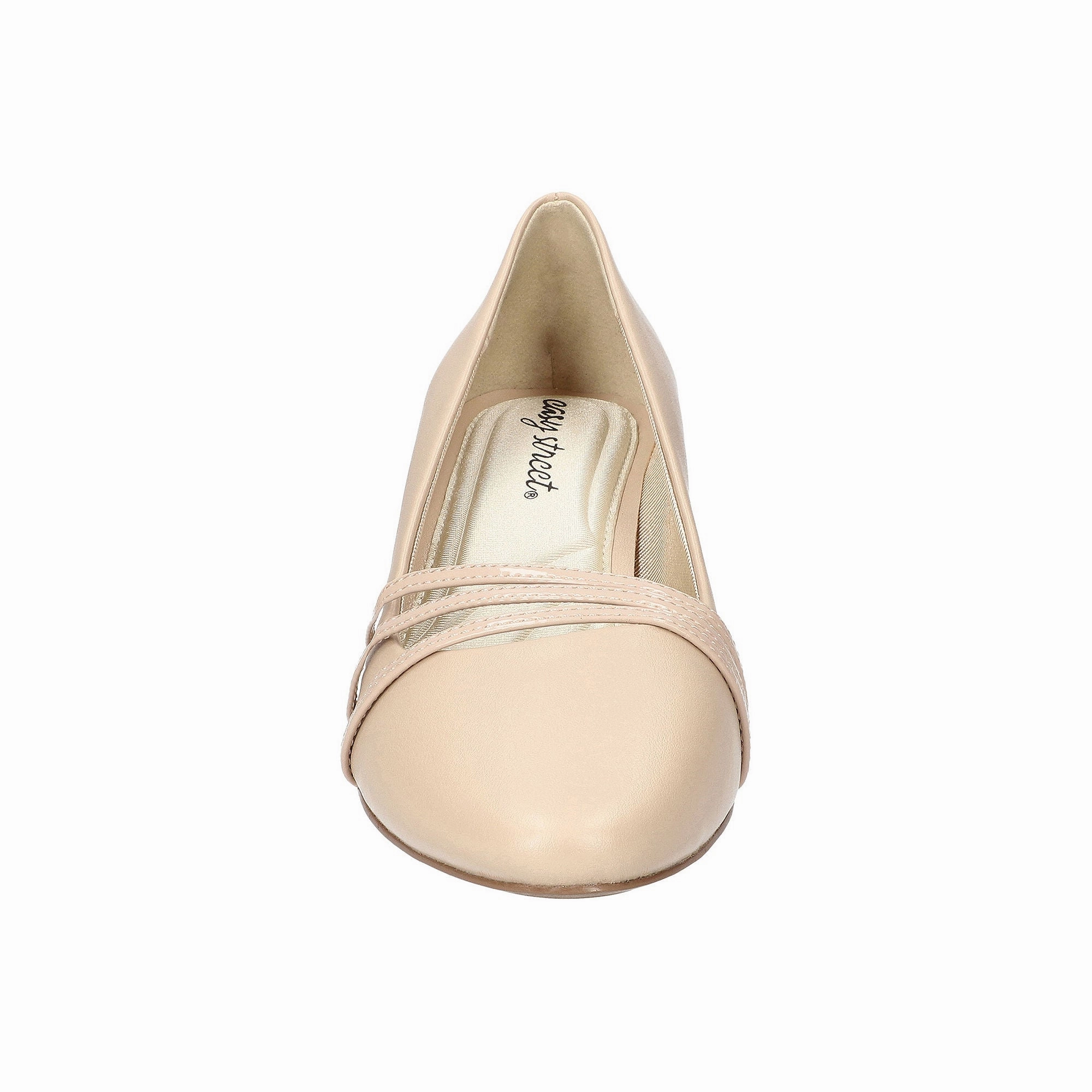 Easy Street Womens Cristiny Stiletto Heel Pumps - NUDE 9 MEDIUM