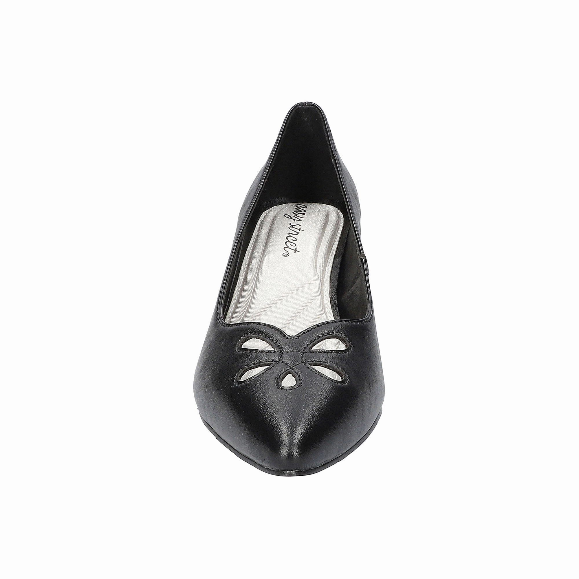 Easy Street Womens Pat Stiletto Heel Pumps - BLACK 8 MEDIUM