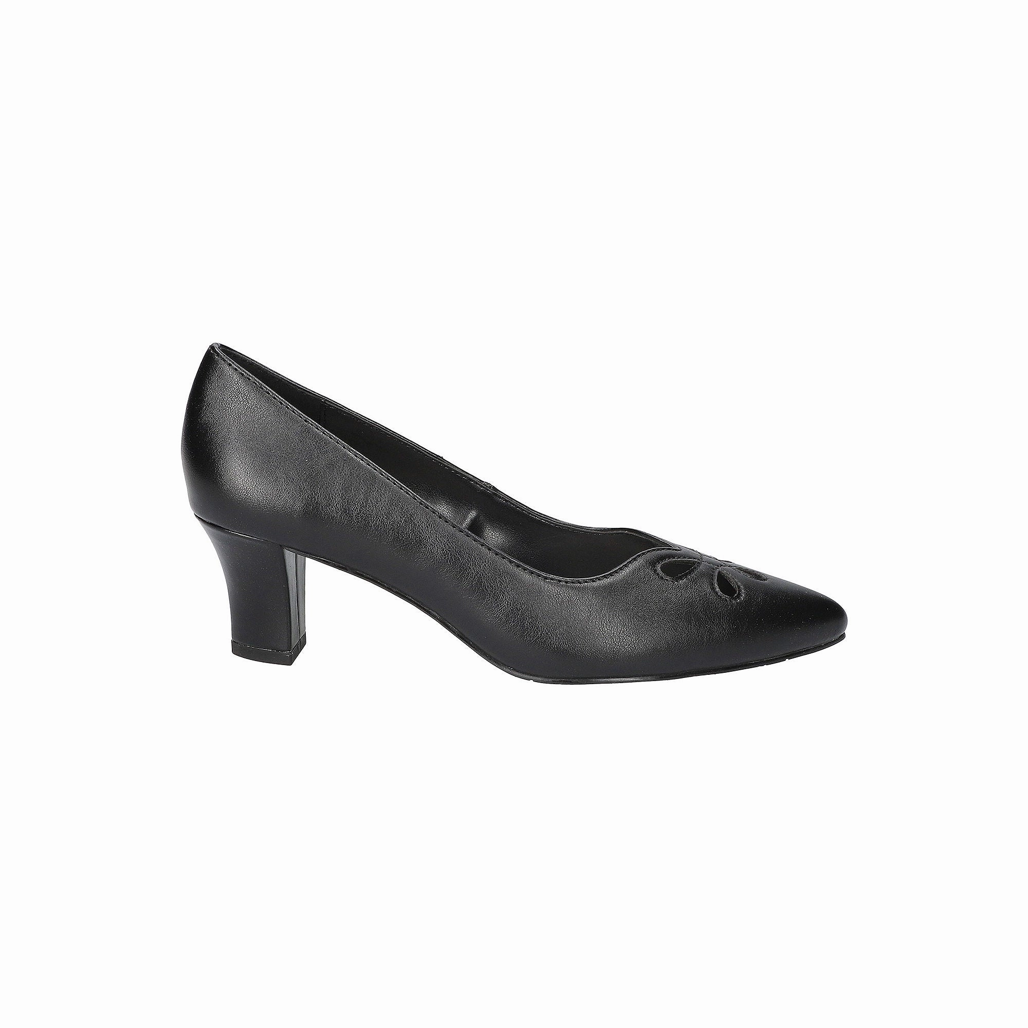 Easy Street Womens Pat Stiletto Heel Pumps - BLACK 8 MEDIUM