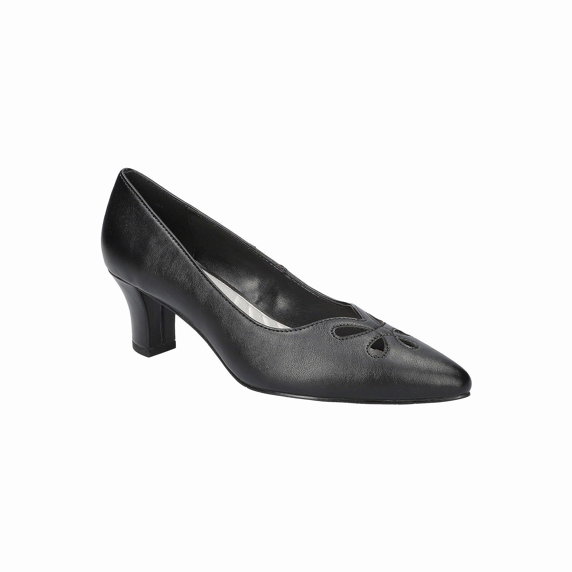 Easy Street Womens Pat Stiletto Heel Pumps - BLACK 8 MEDIUM
