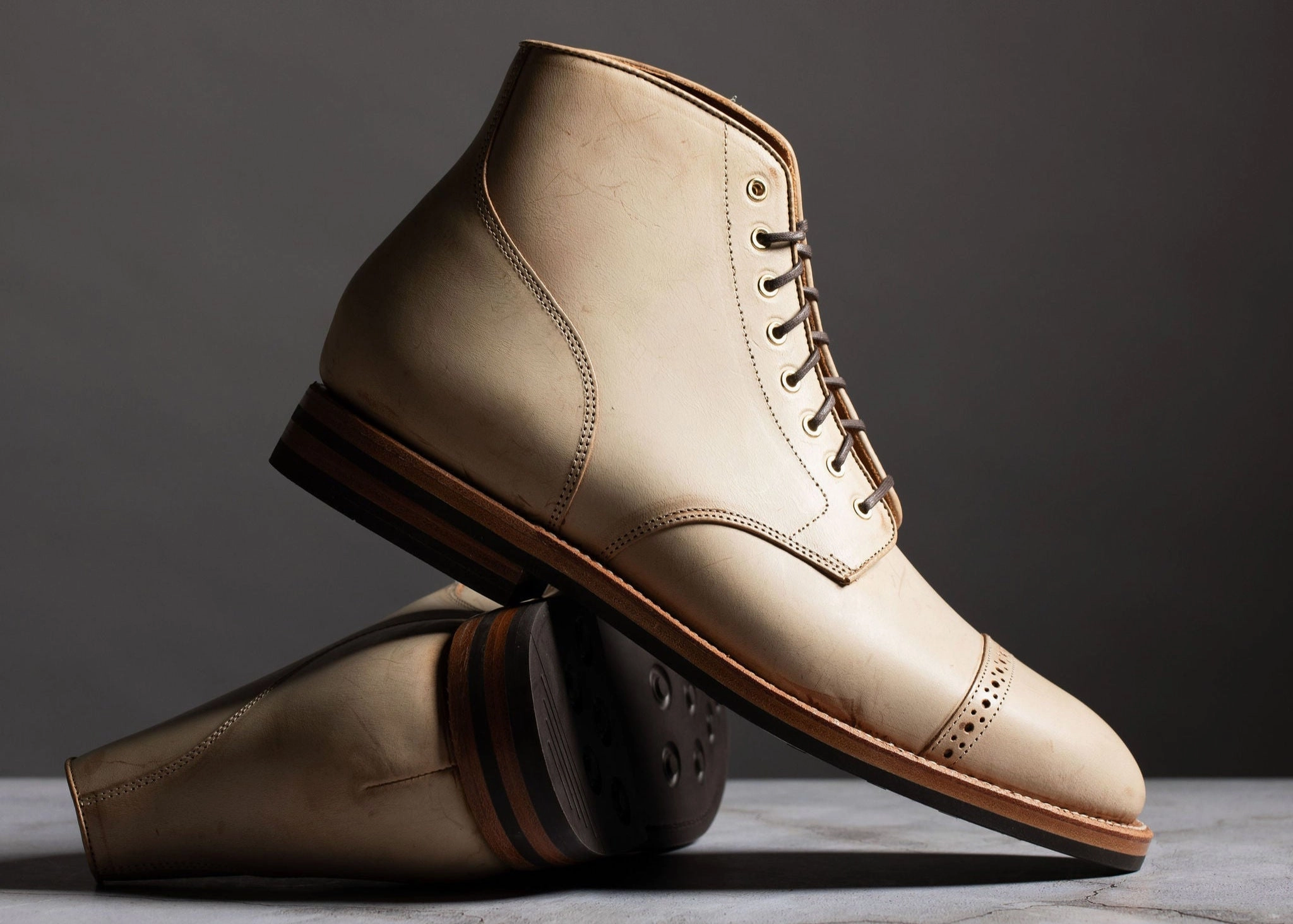Garrison Boot Waxed Burro