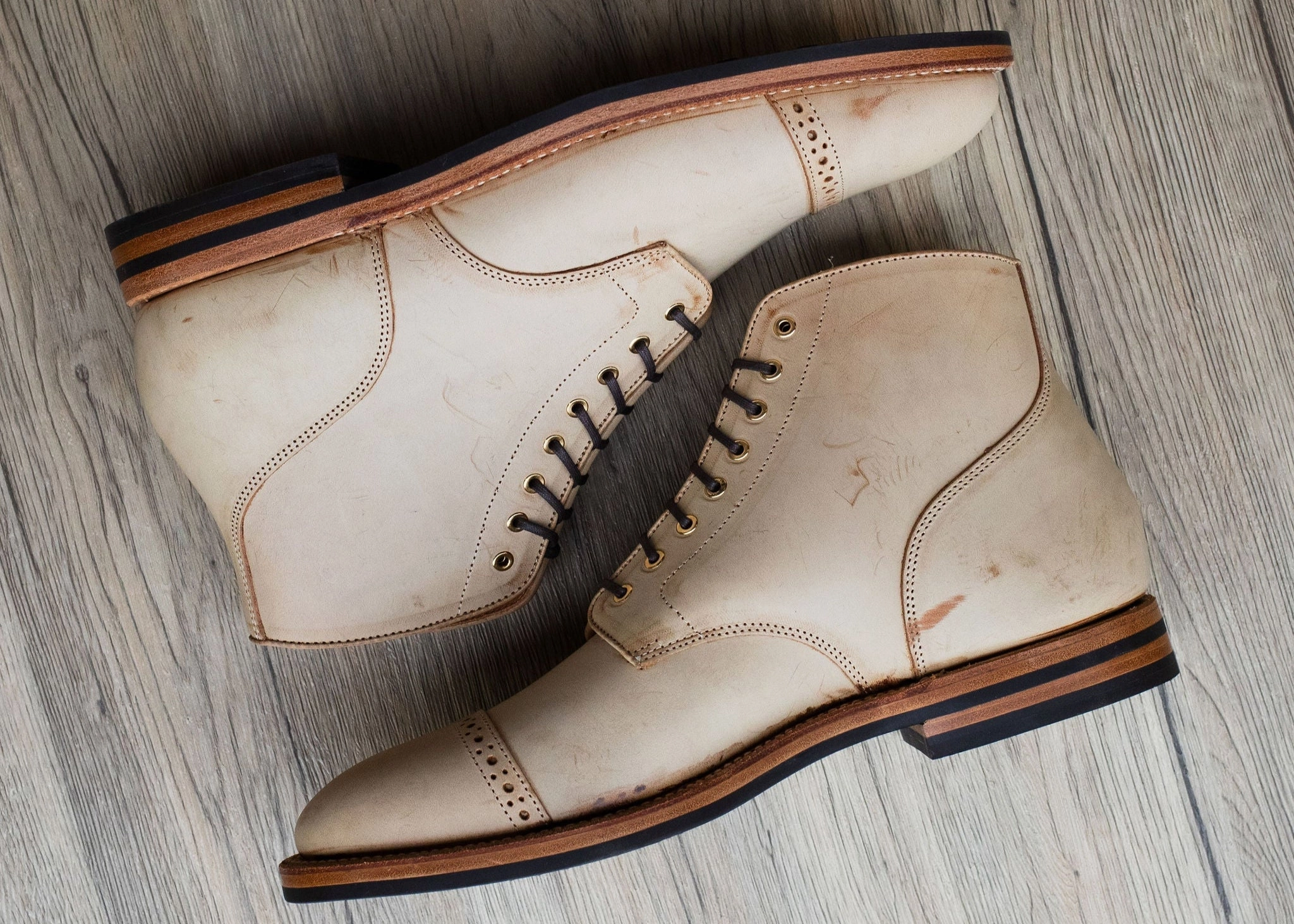 Garrison Boot Waxed Burro