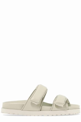 GIA BORGHINI Double Strap Slip-On Sandals