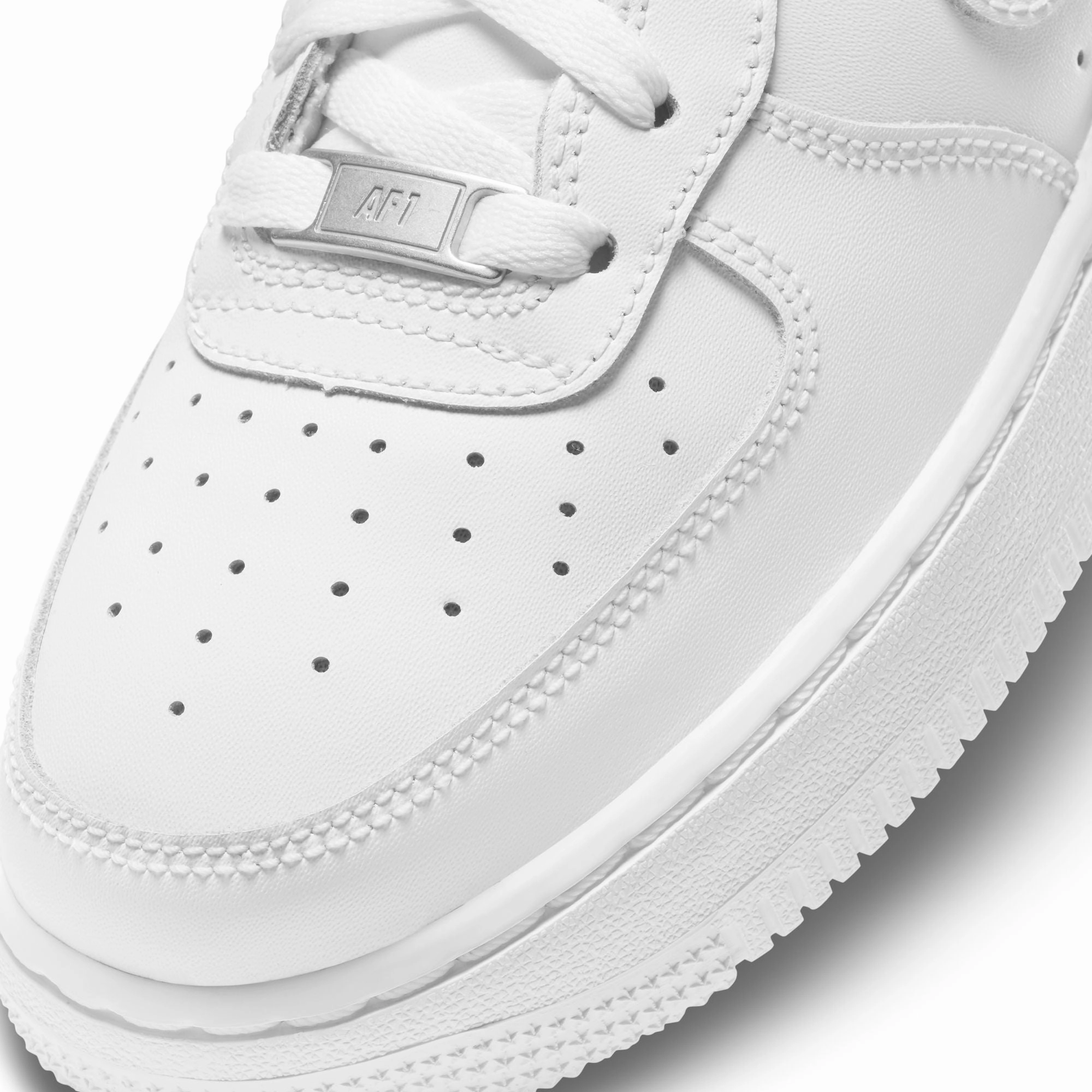 GS Air Force 1 Se Triple White Colorway