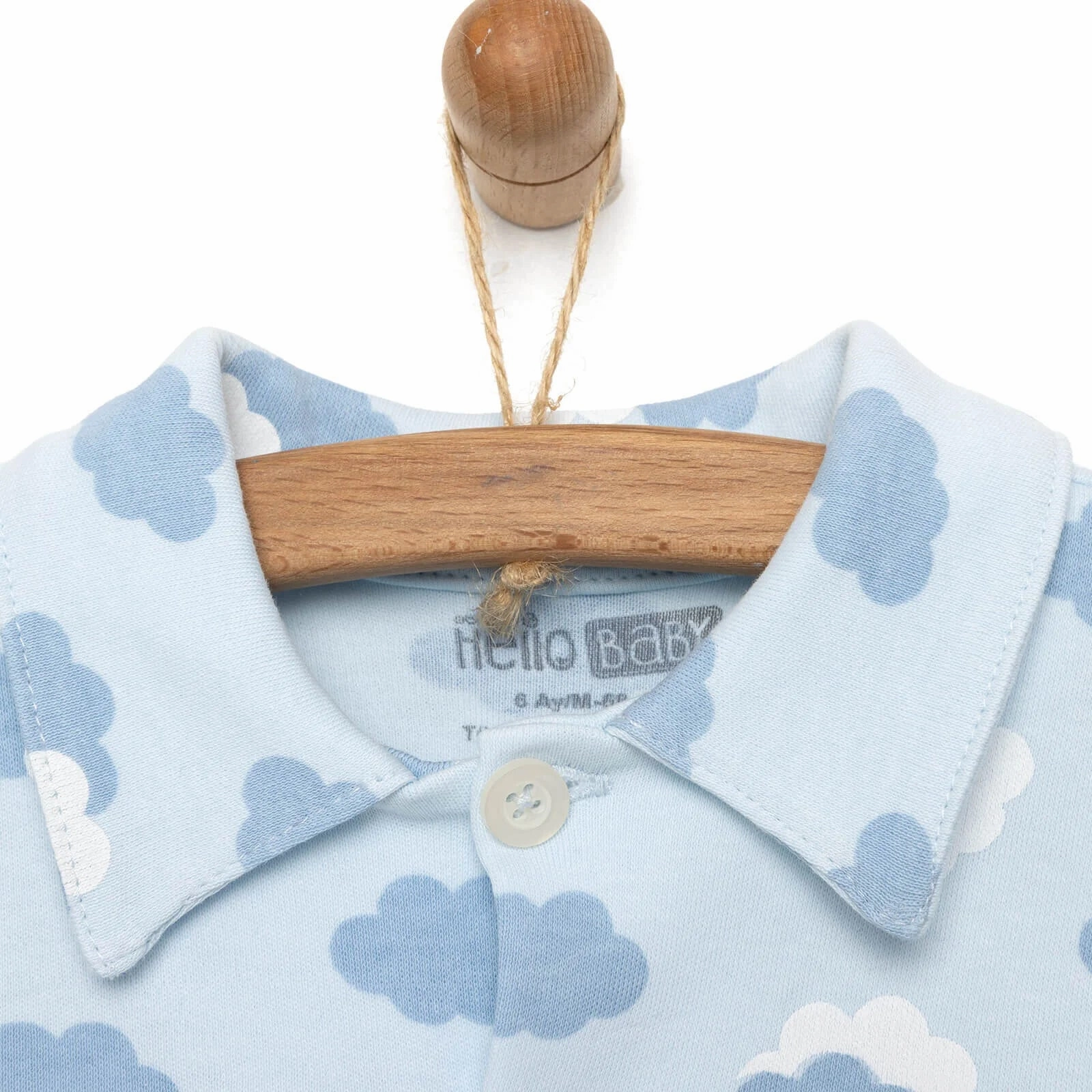 HelloBaby Baby Boy Pyjamas Set - Light Blue