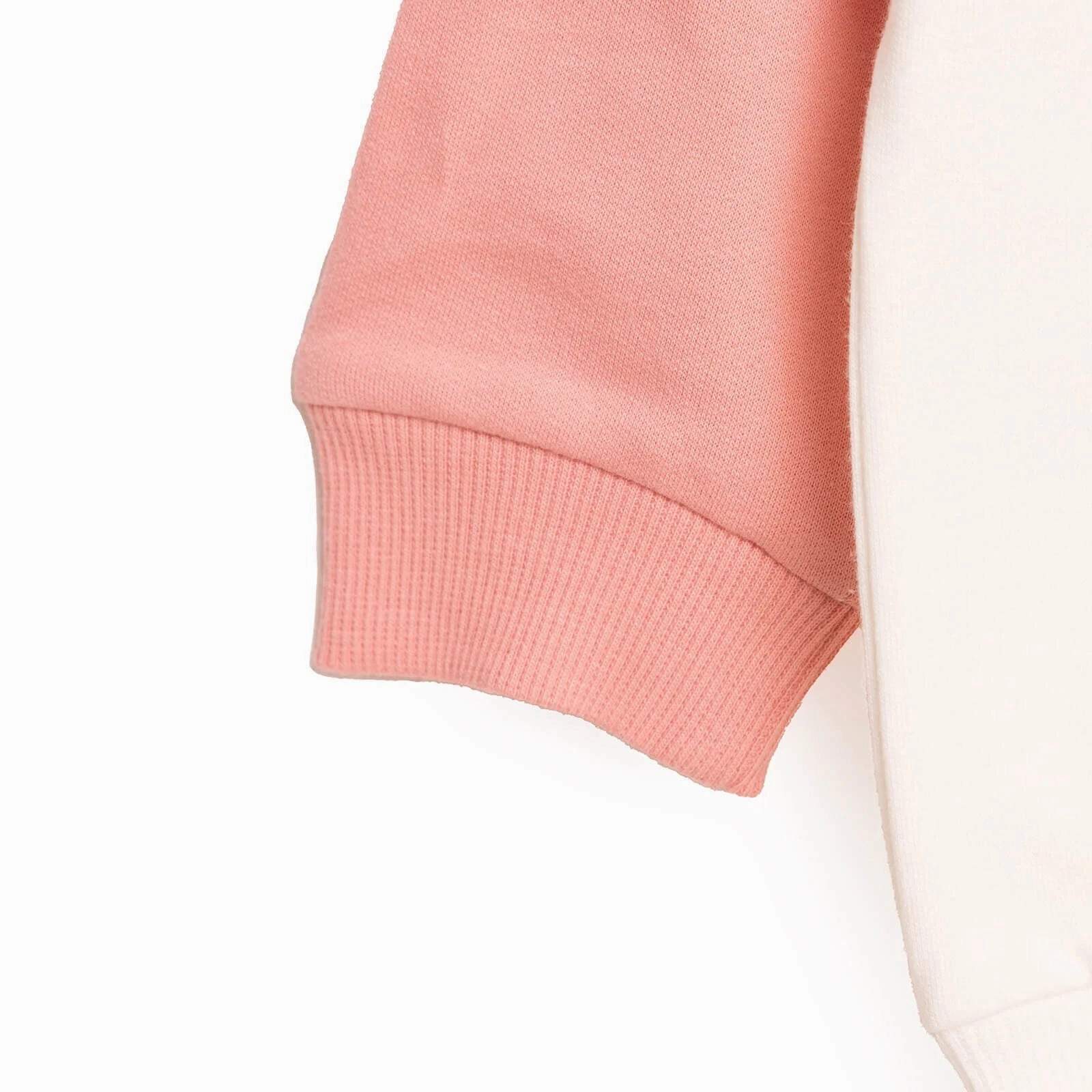 HelloBaby Baby Girl Sweatshirt Footless Bottom - Ecru