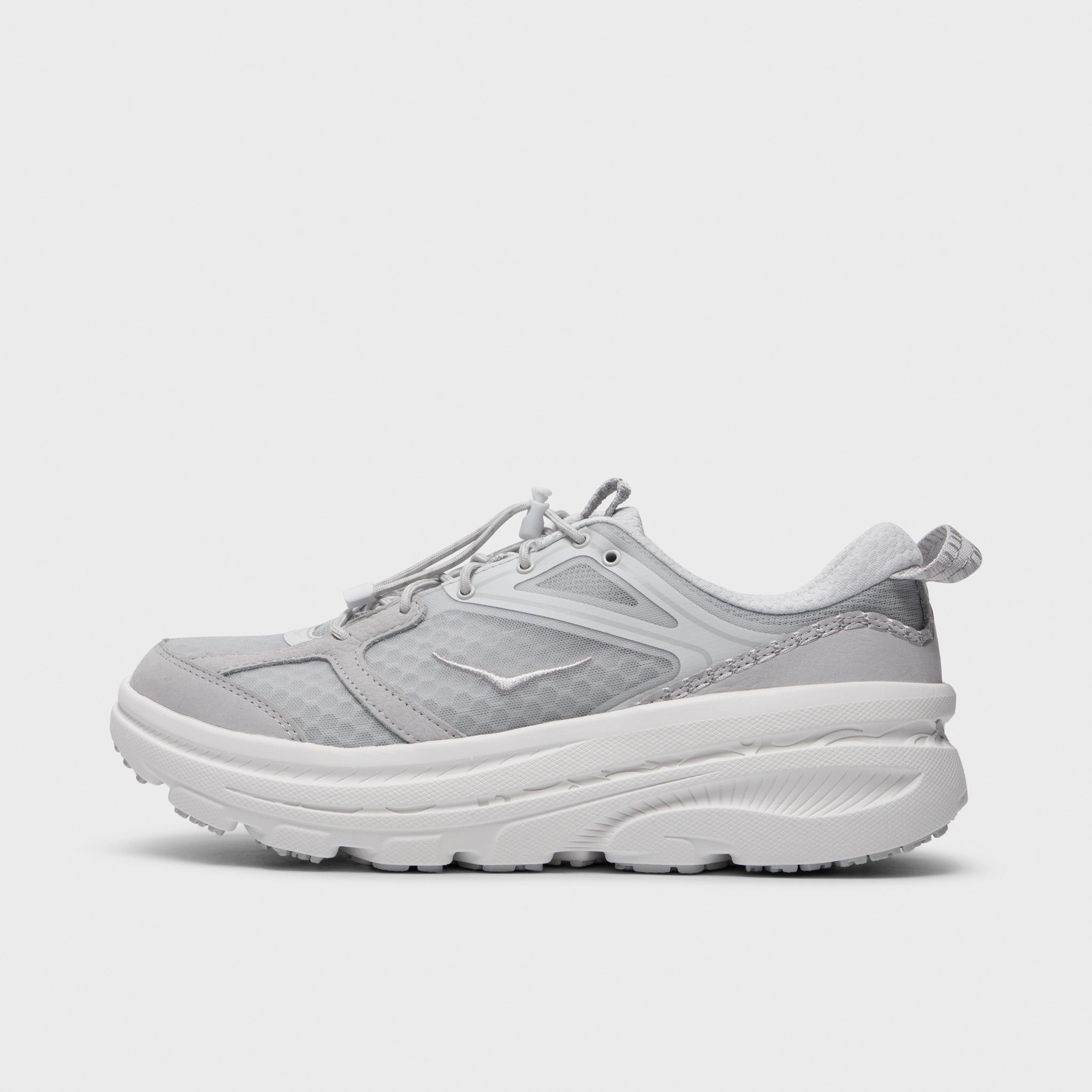 Hoka U Bondi B3LS Cosmic Grey / White