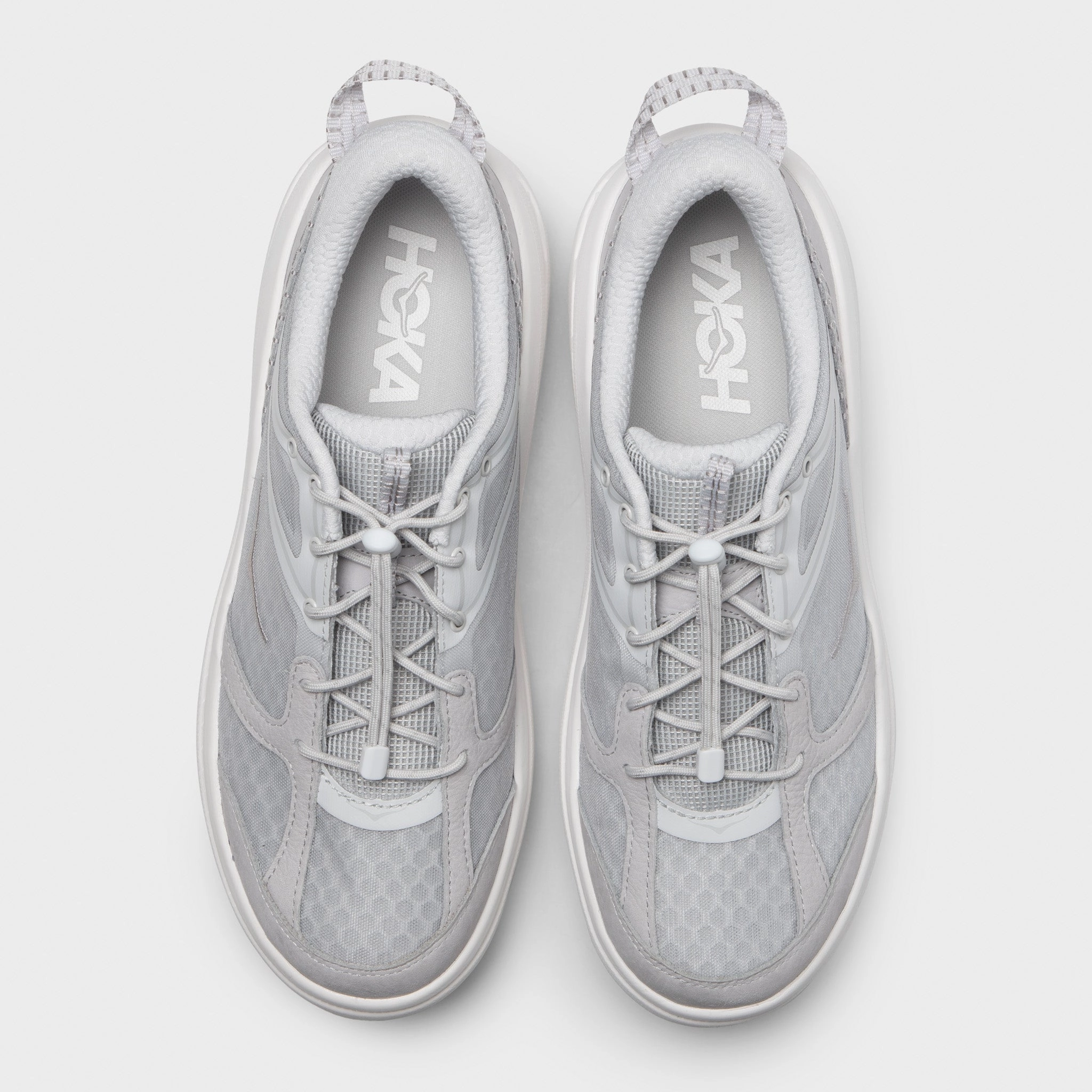 Hoka U Bondi B3LS Cosmic Grey / White