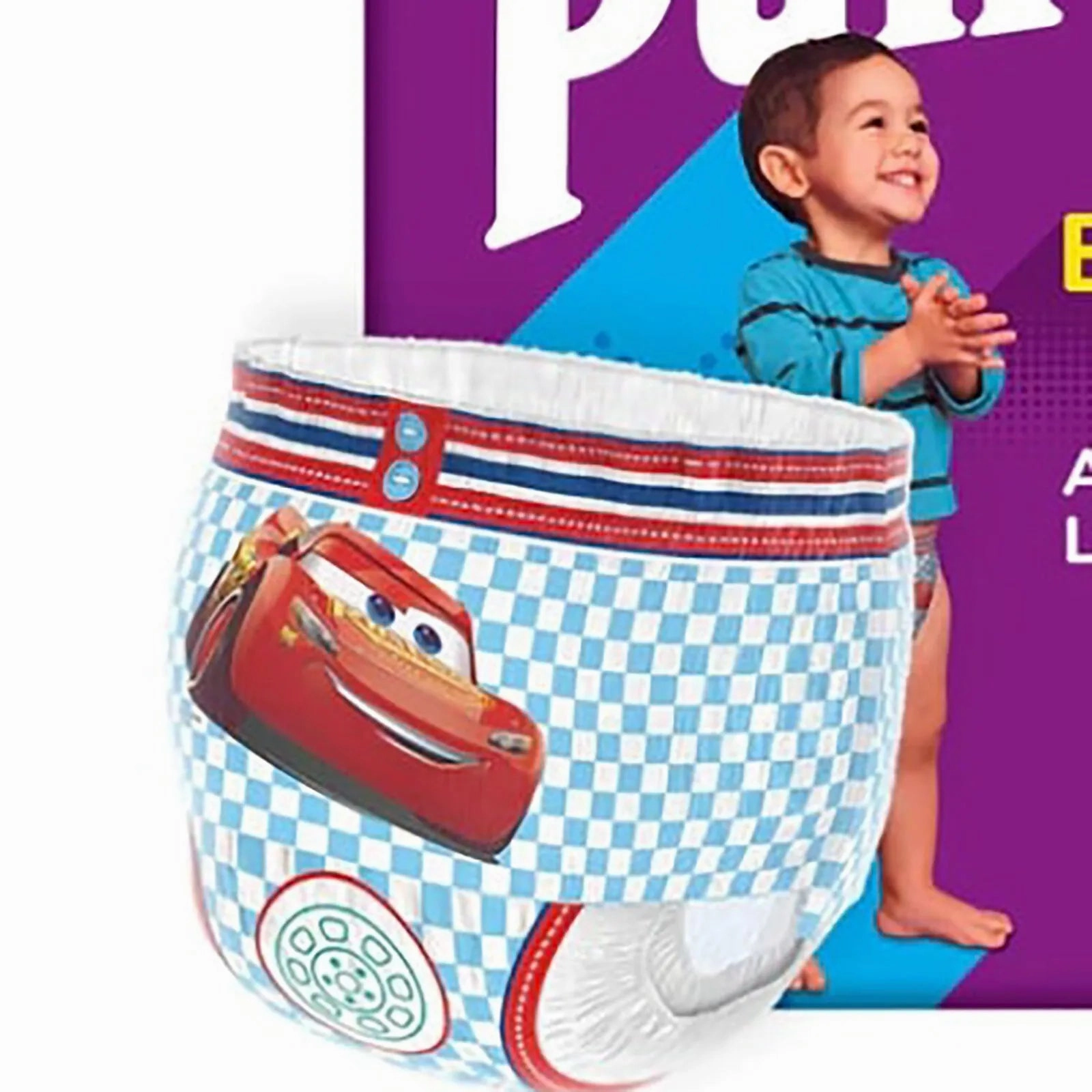 Huggies Pull-Ups Day Time Training Size 5 Cars - 24 nappies