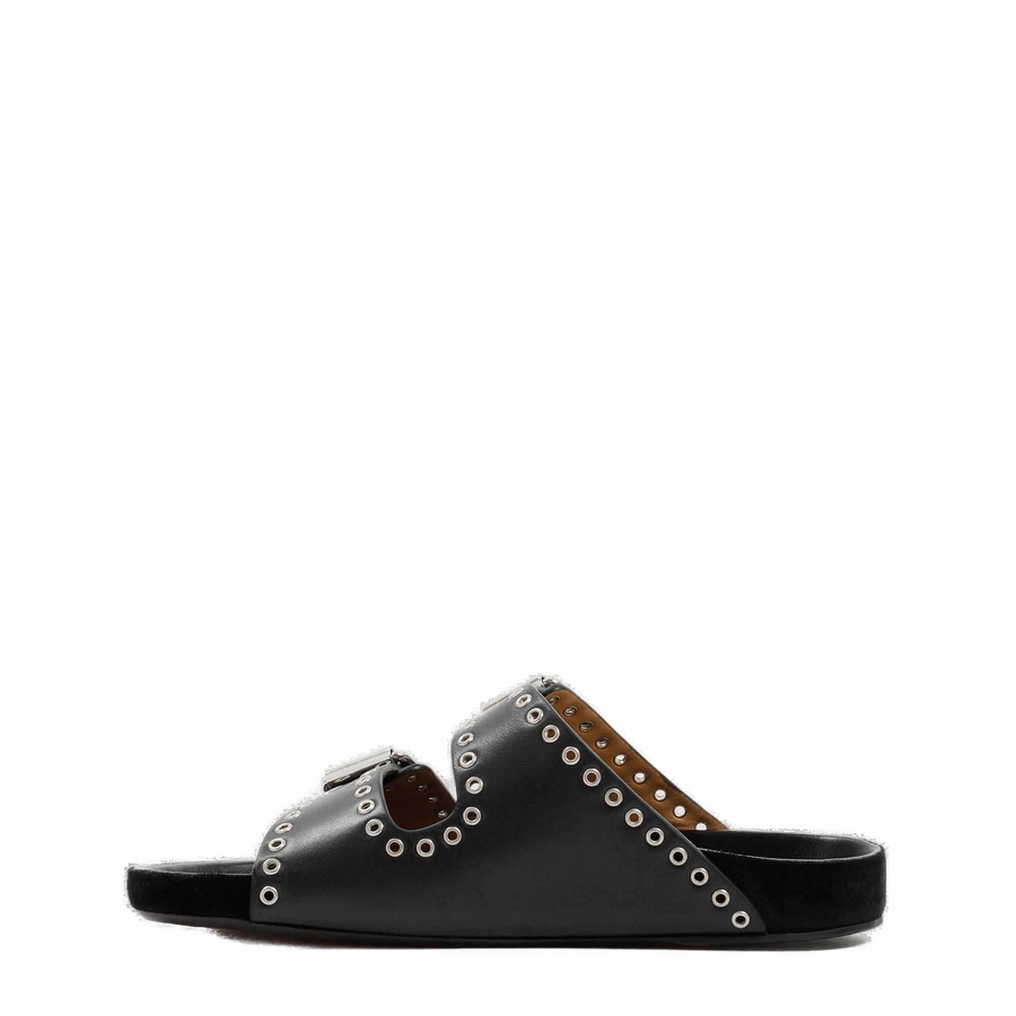 Isabel Marant Lennyo Slip-On Buckled Sandals