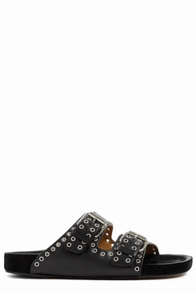 Isabel Marant Lennyo Slip-On Buckled Sandals