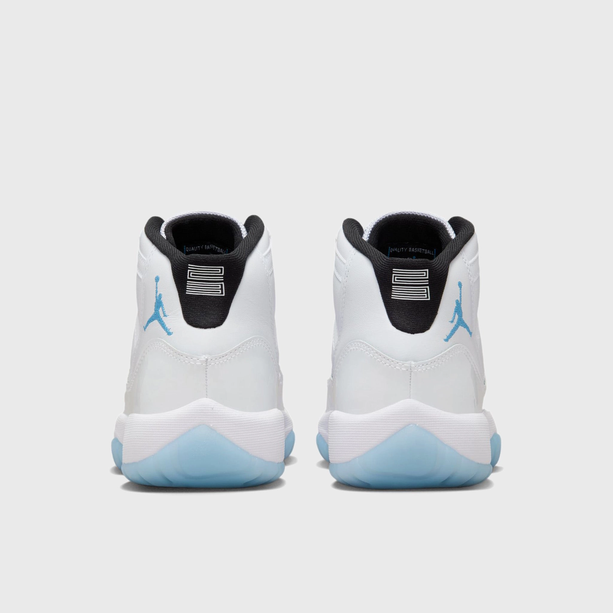 Jordan 11 Retro GS White / Legend Blue - Black
