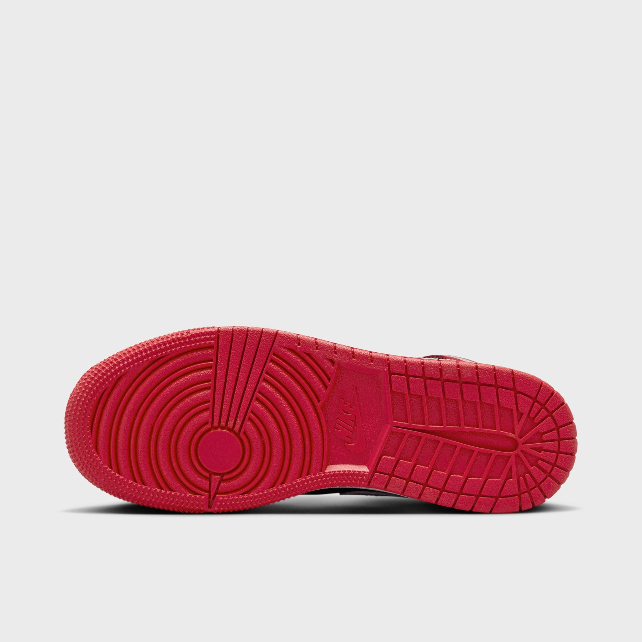 Jordan 1 Mid GS Black / White - Gym Red