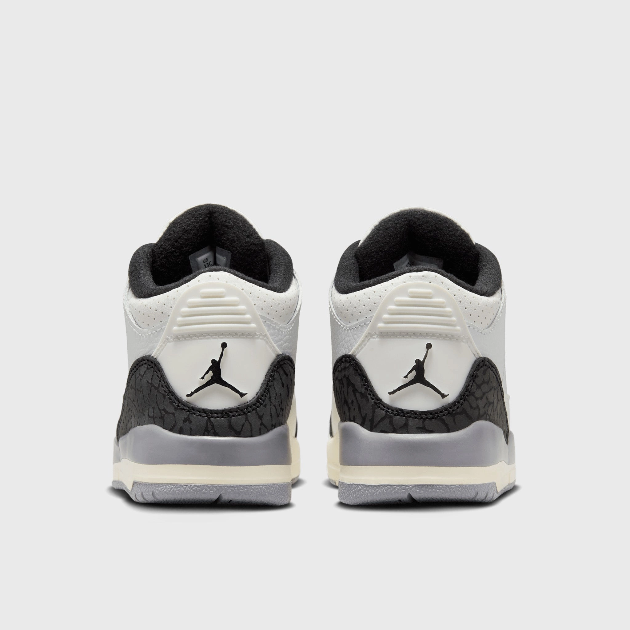 Jordan 3 Retro PS Summit White / Fire Red - Cement Grey