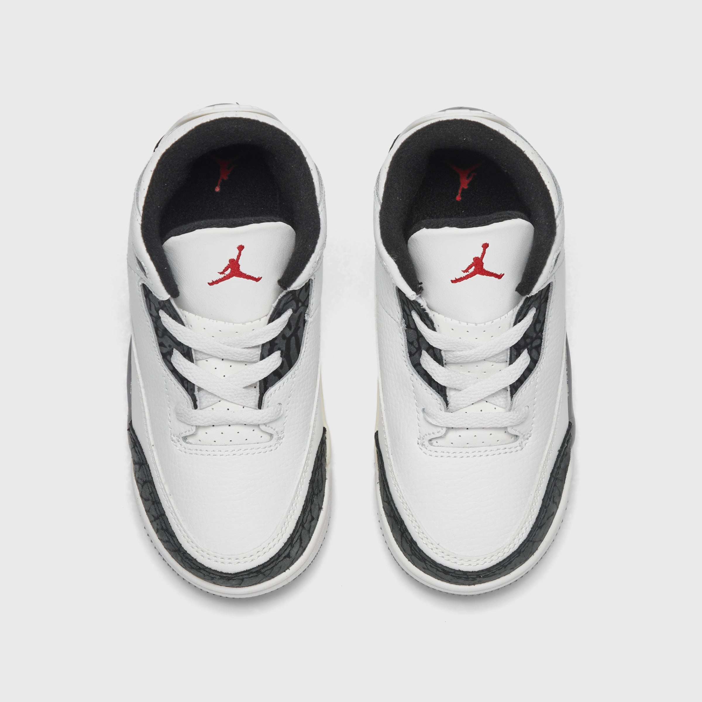 Jordan 3 Retro TD Summit White / Fire Red - Cement Grey