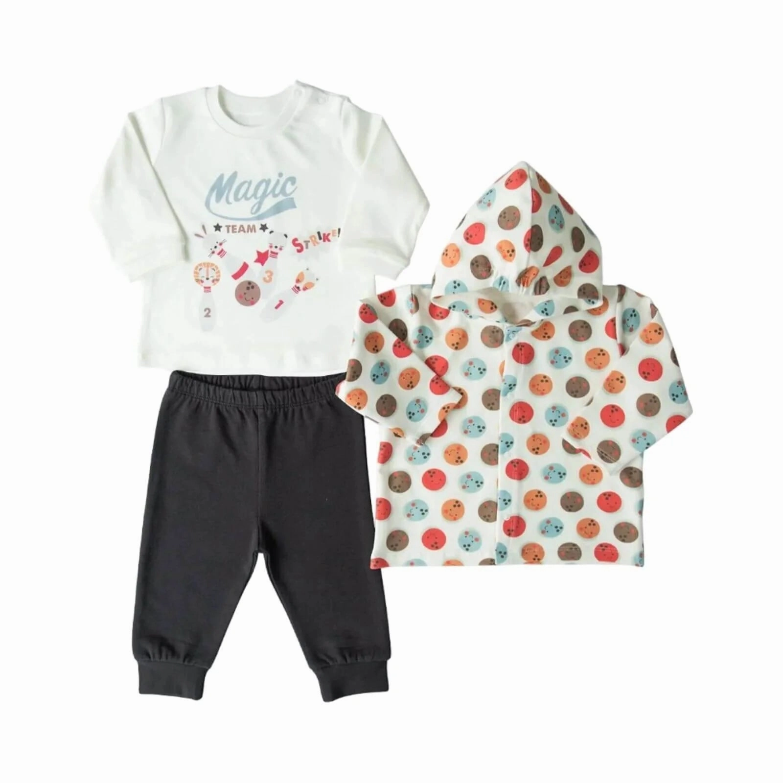 Kitikate Organic Magic Team Set 3 pcs