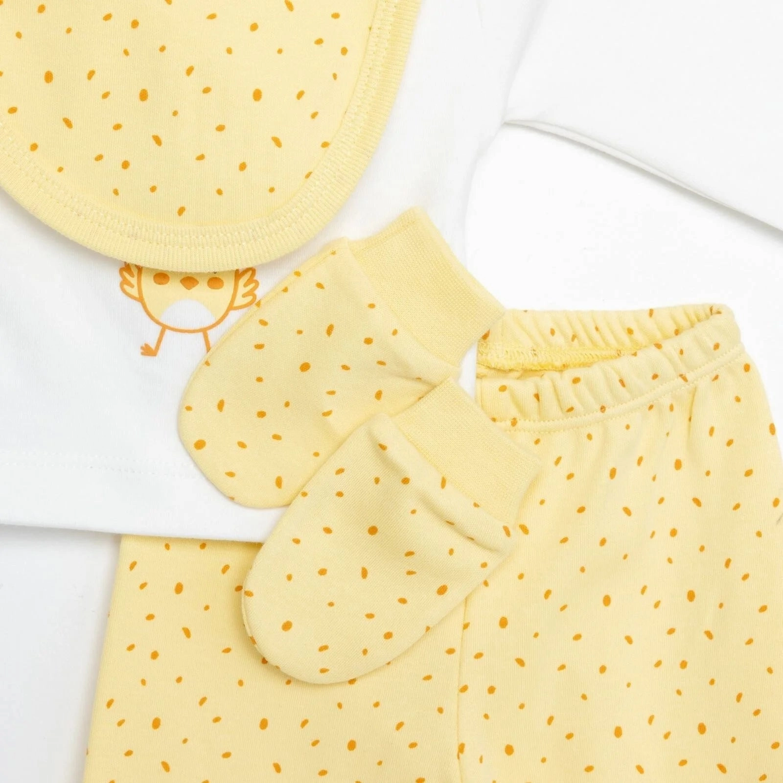 Little Life Girl Newborn Set 5 pcs - Yellow