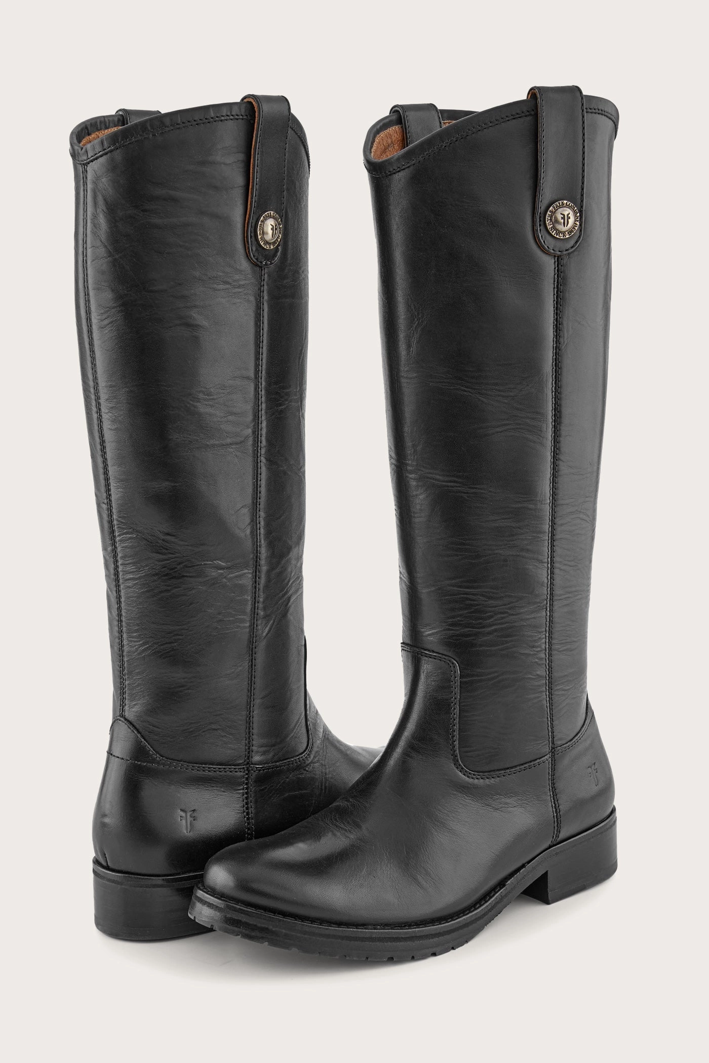 Melissa Double Sole Button Lug Tall - Pre-Loved