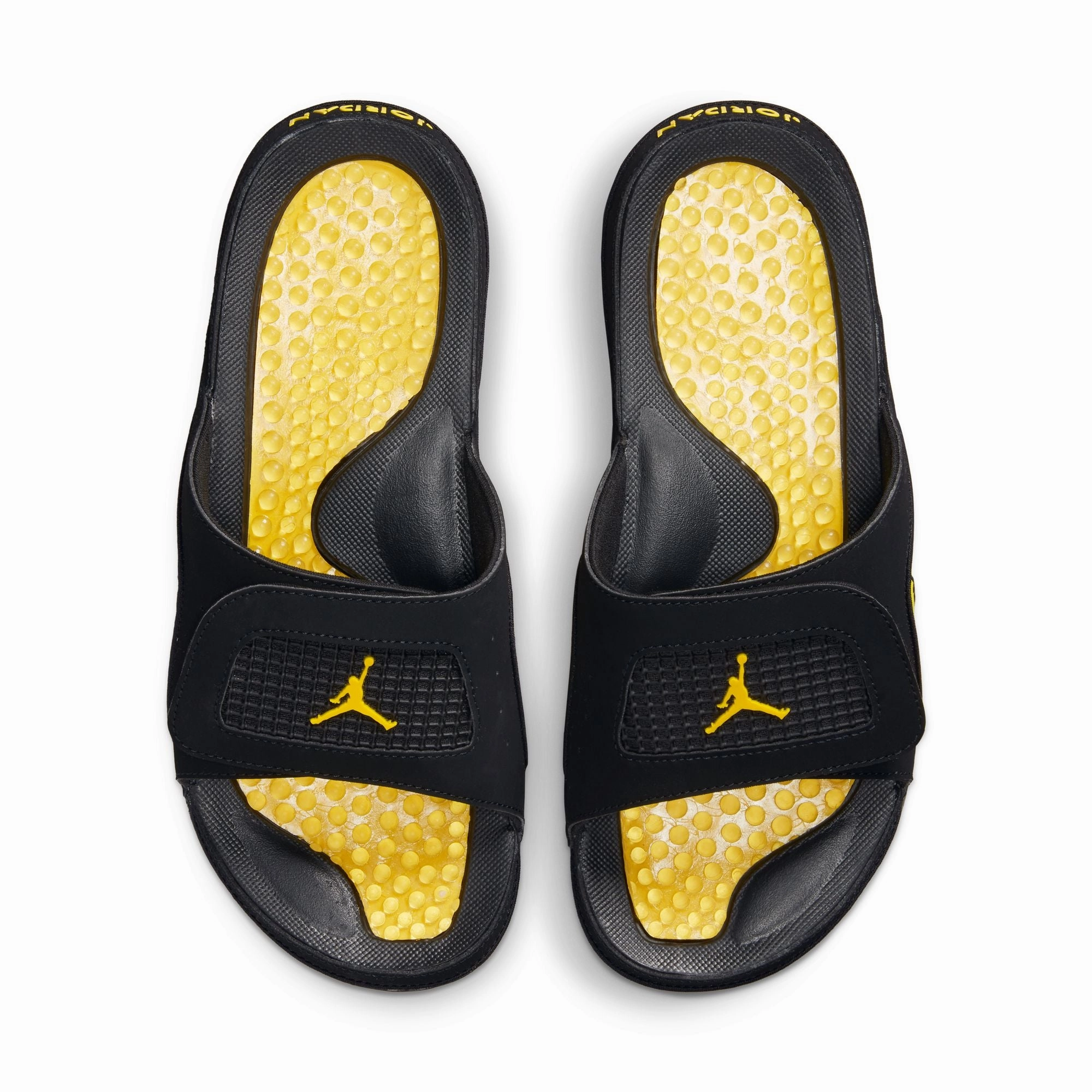 Men's Jordan Hydro IV Retro -  BLACK/TOUR YELLOW