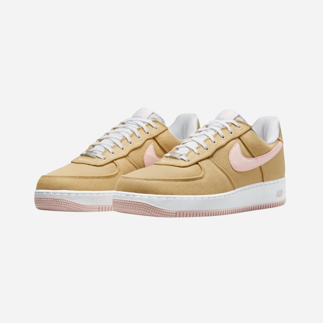 mens nike air force 1 (linen canvas)