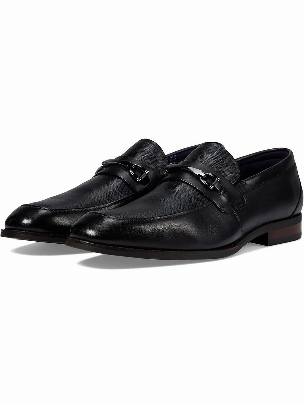Mens Solid Leather Slip-on Shoes
