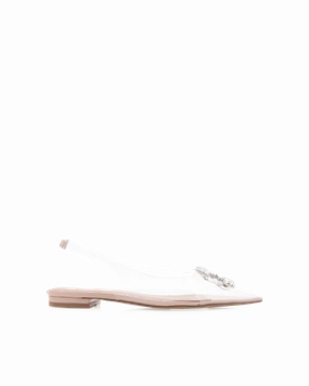 MIREILLE - CLEAR-NUDE DIAMANTE