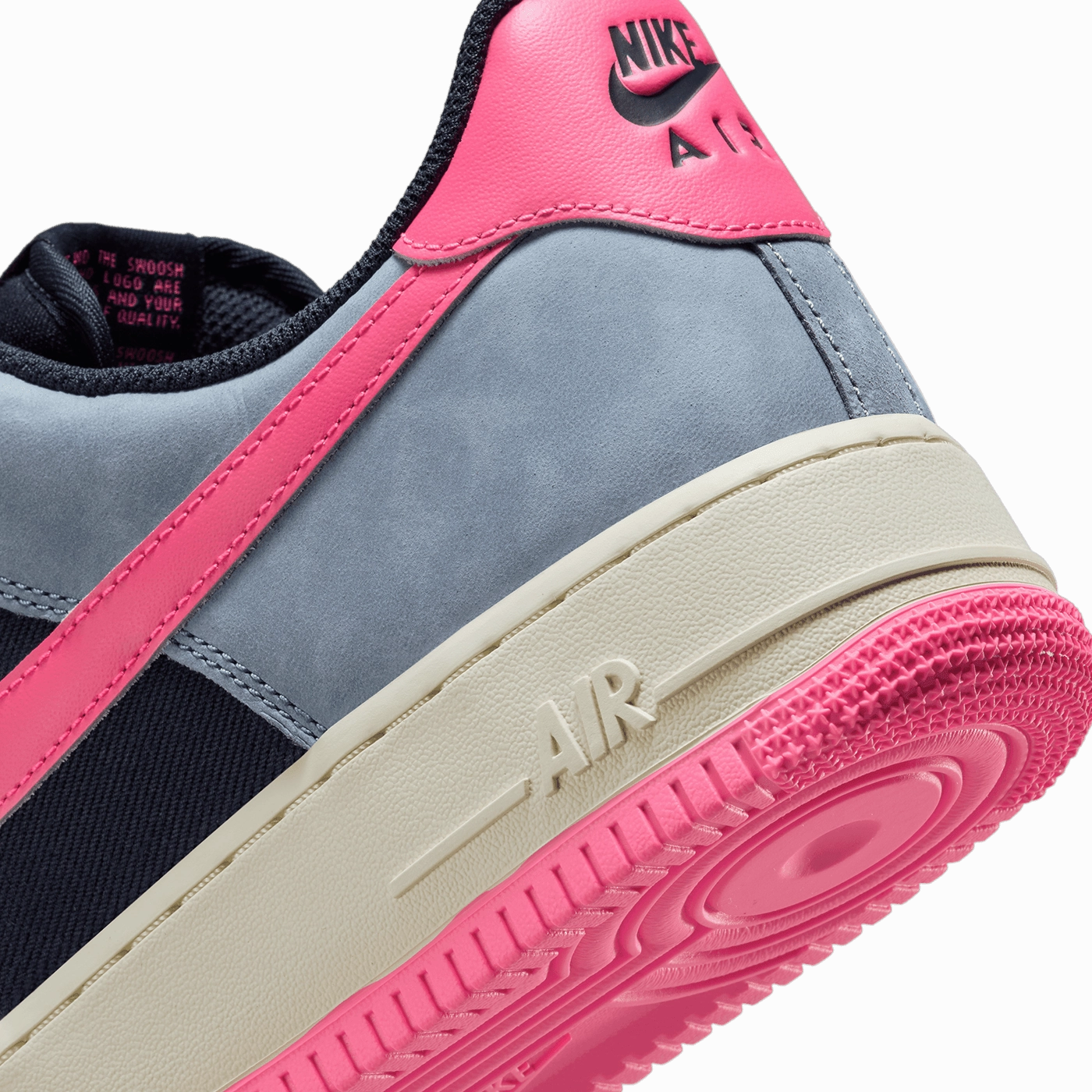 Nike Air Force 1 '07 LX 'Dark Obsidian and Pink Blast'
