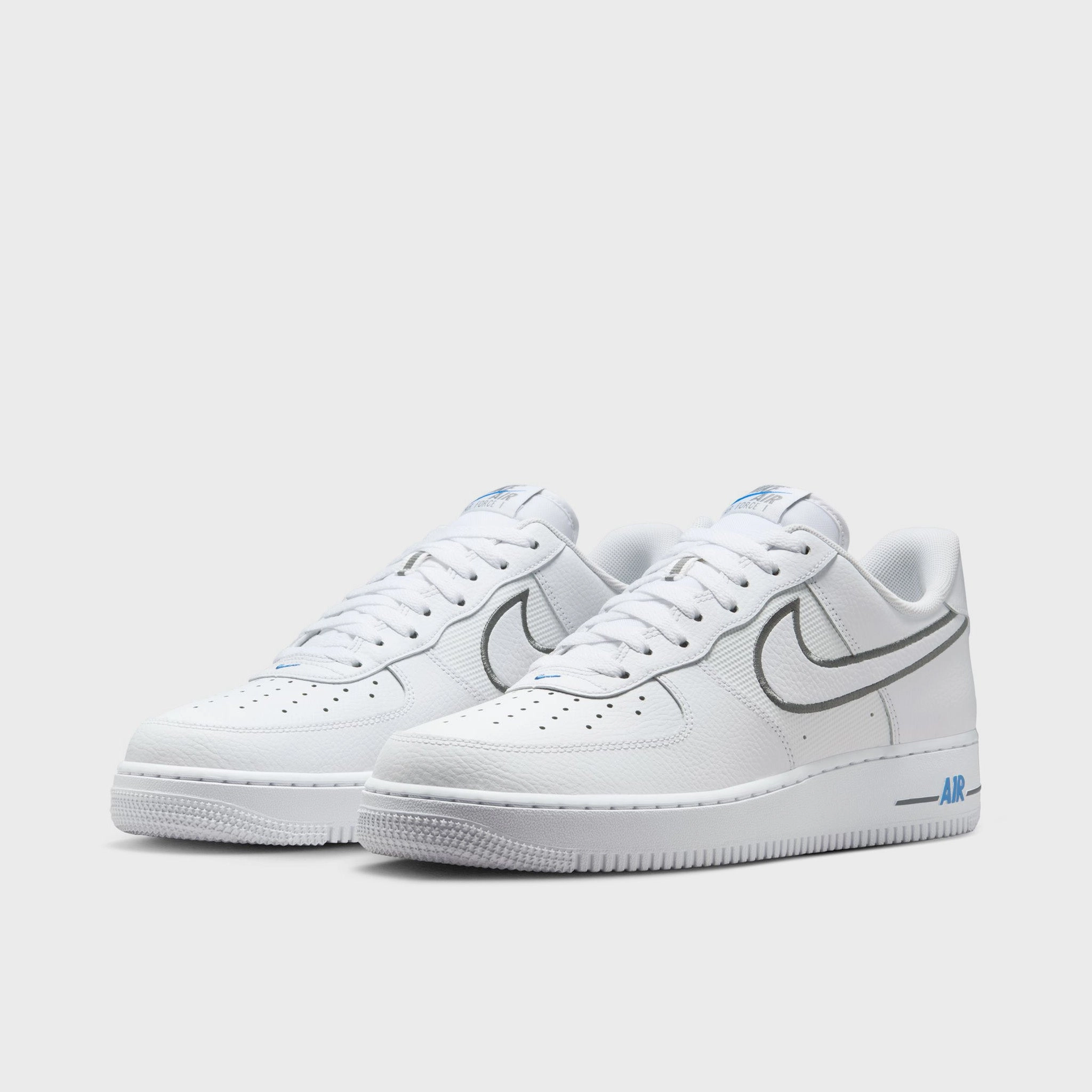 Nike Air Force 1 '07 White / Cool Grey - Photo Blue