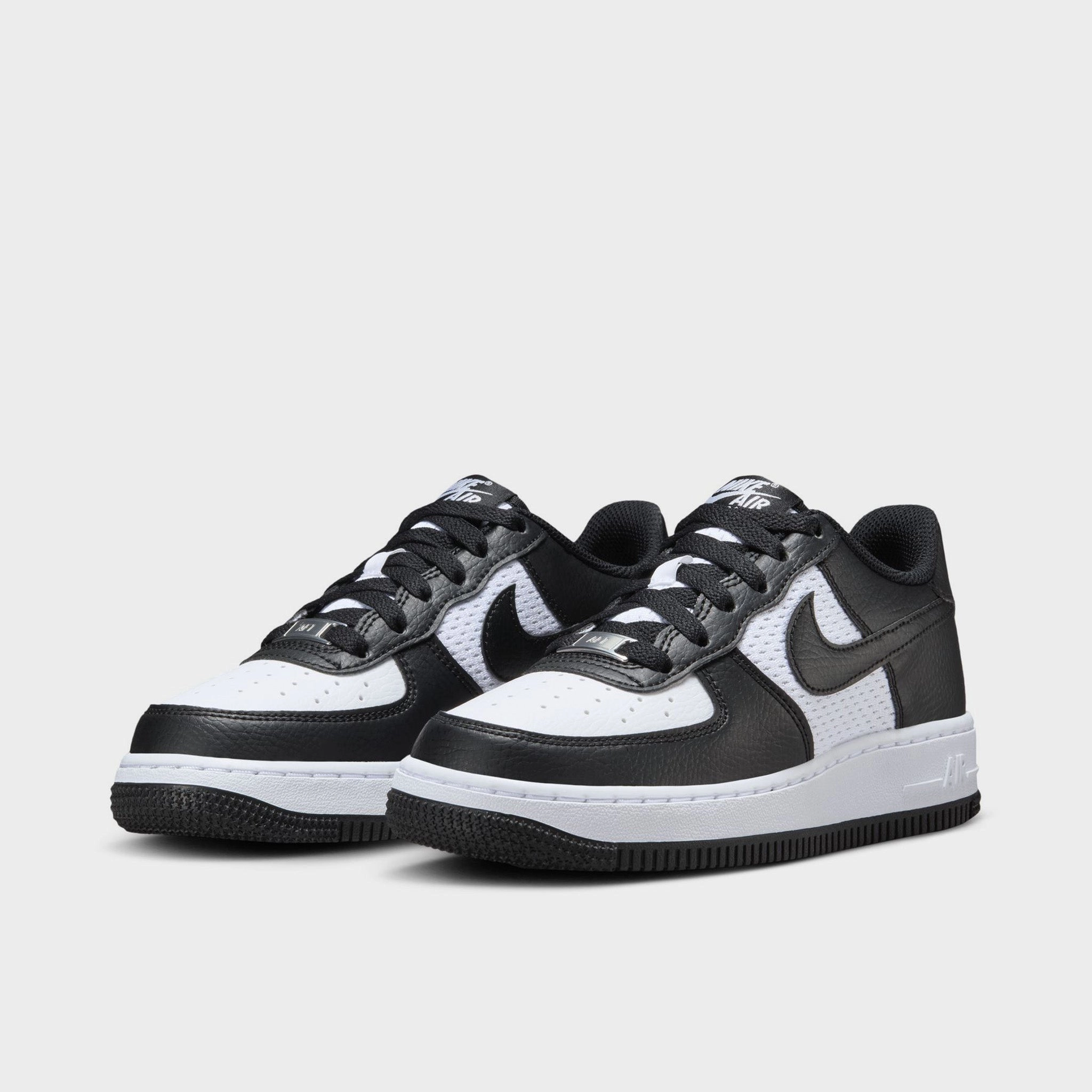 Nike Air Force 1 GS Black / Black - White