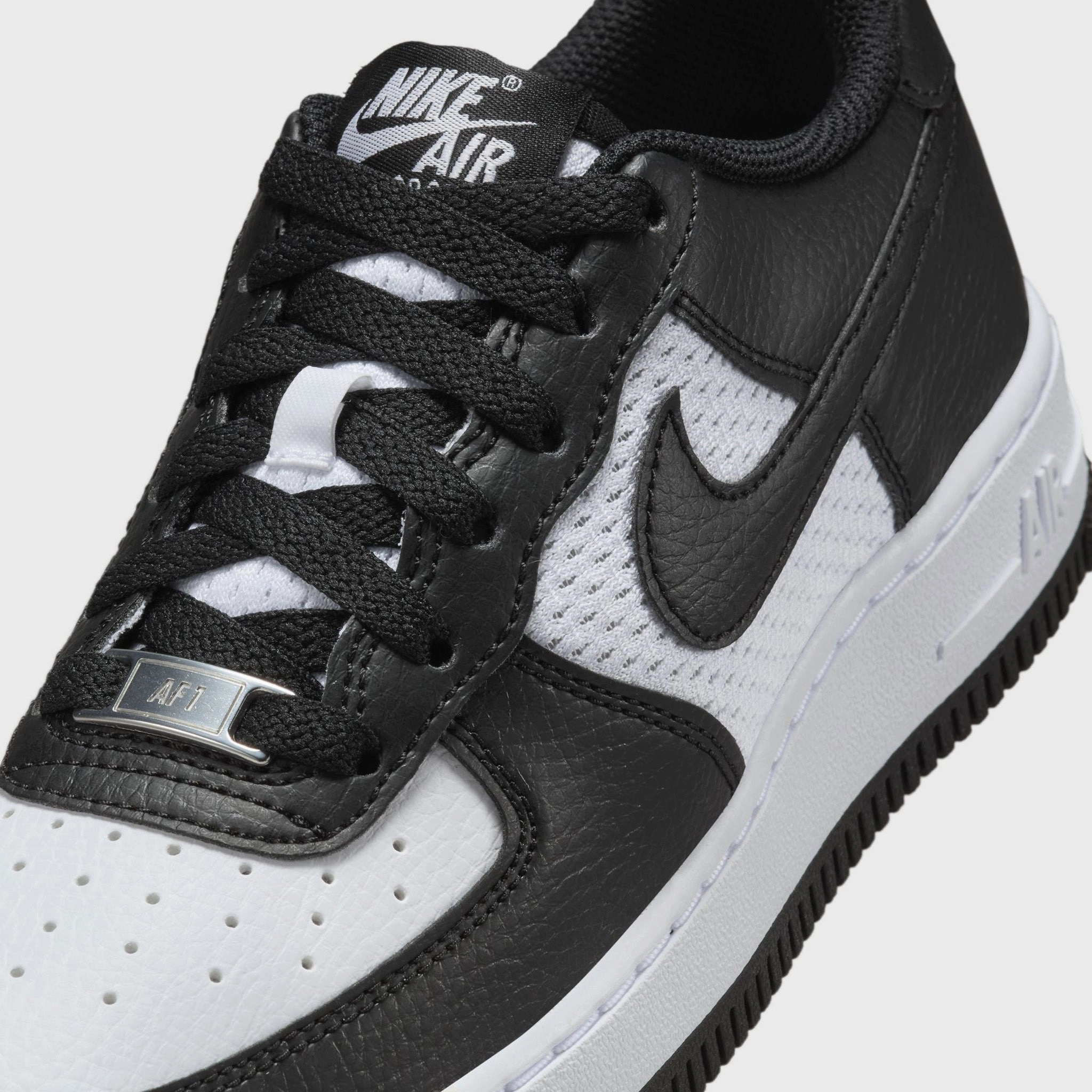 Nike Air Force 1 GS Black / Black - White